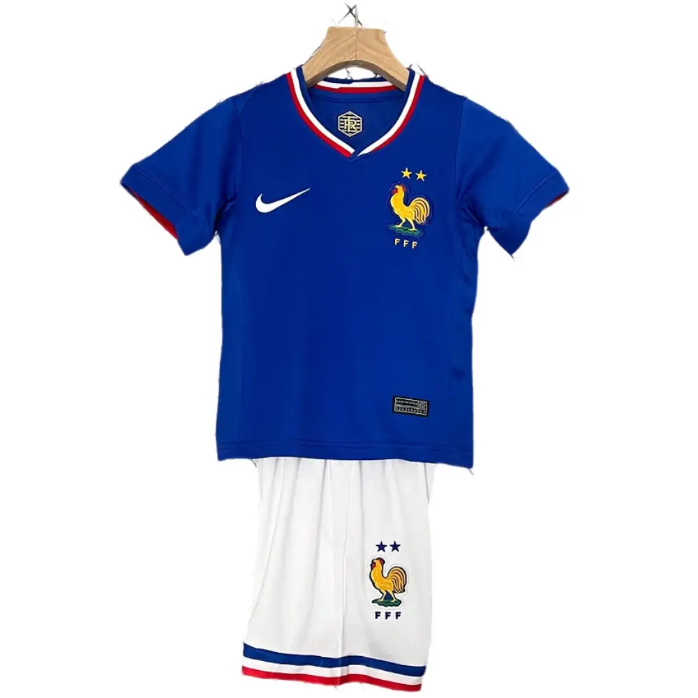 2024/25 France Home Jersey for Kids 1:1 Thai Quality