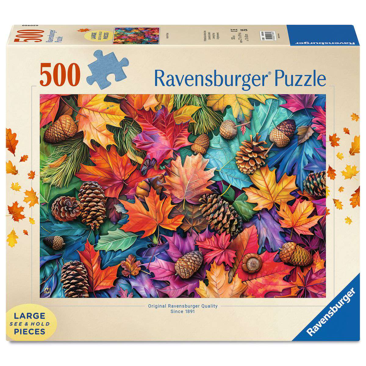 Autumn Riches - 500 Piece Large Piece Jigsaw Puzzle (Ravensburger)