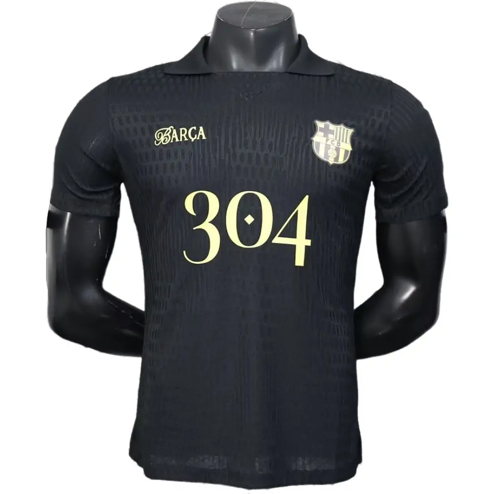 25-26 Barcelona 304 Black Jersey - Player Edition