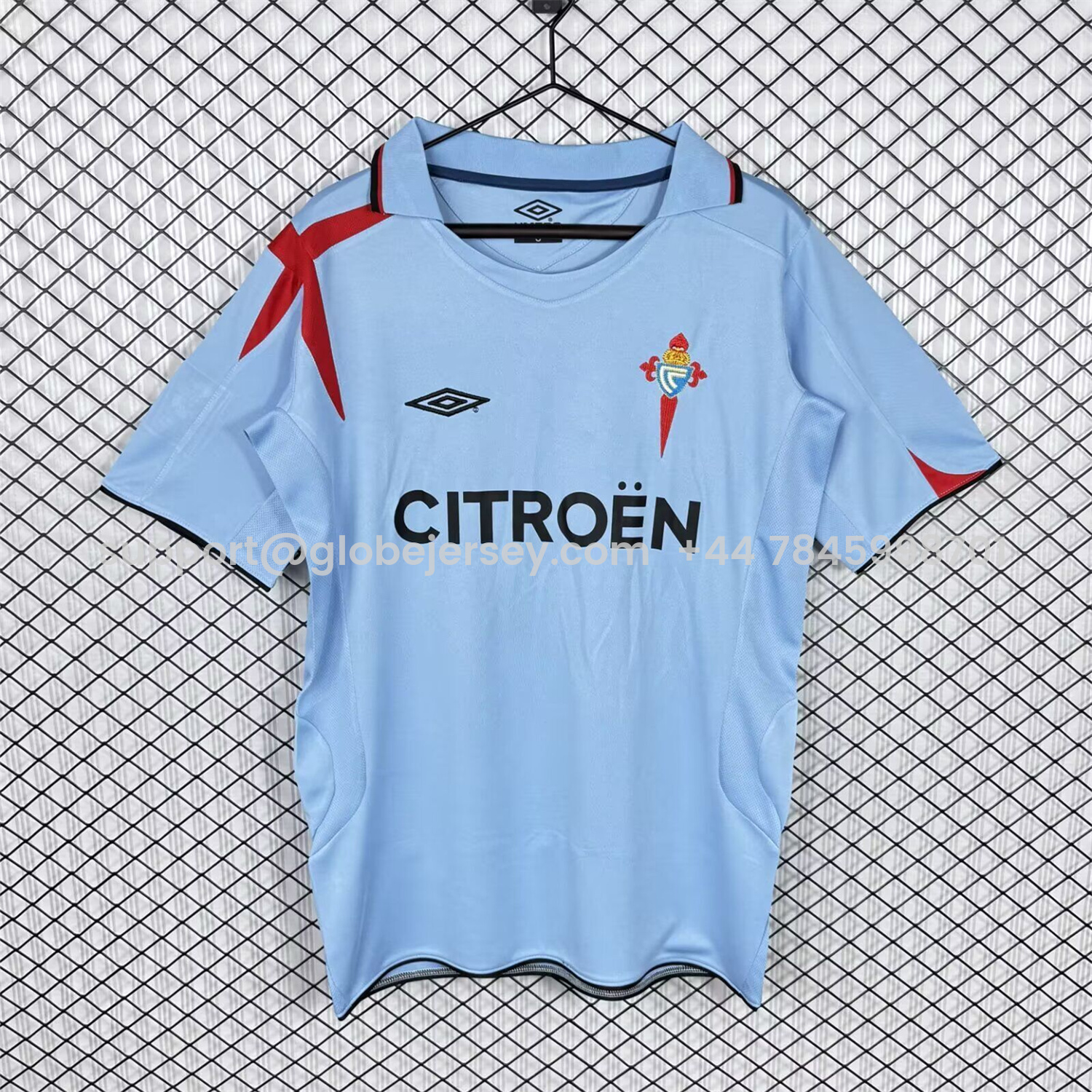 Retro Celta Vigo 2005-07 Home Jersey