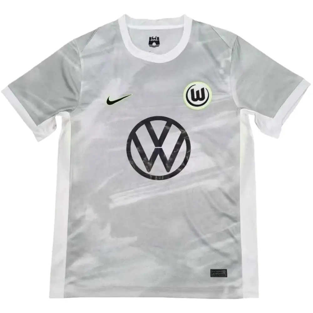 2025-26 VfL Wolfsburg Away Kit Short Sleeve - Fans Edition