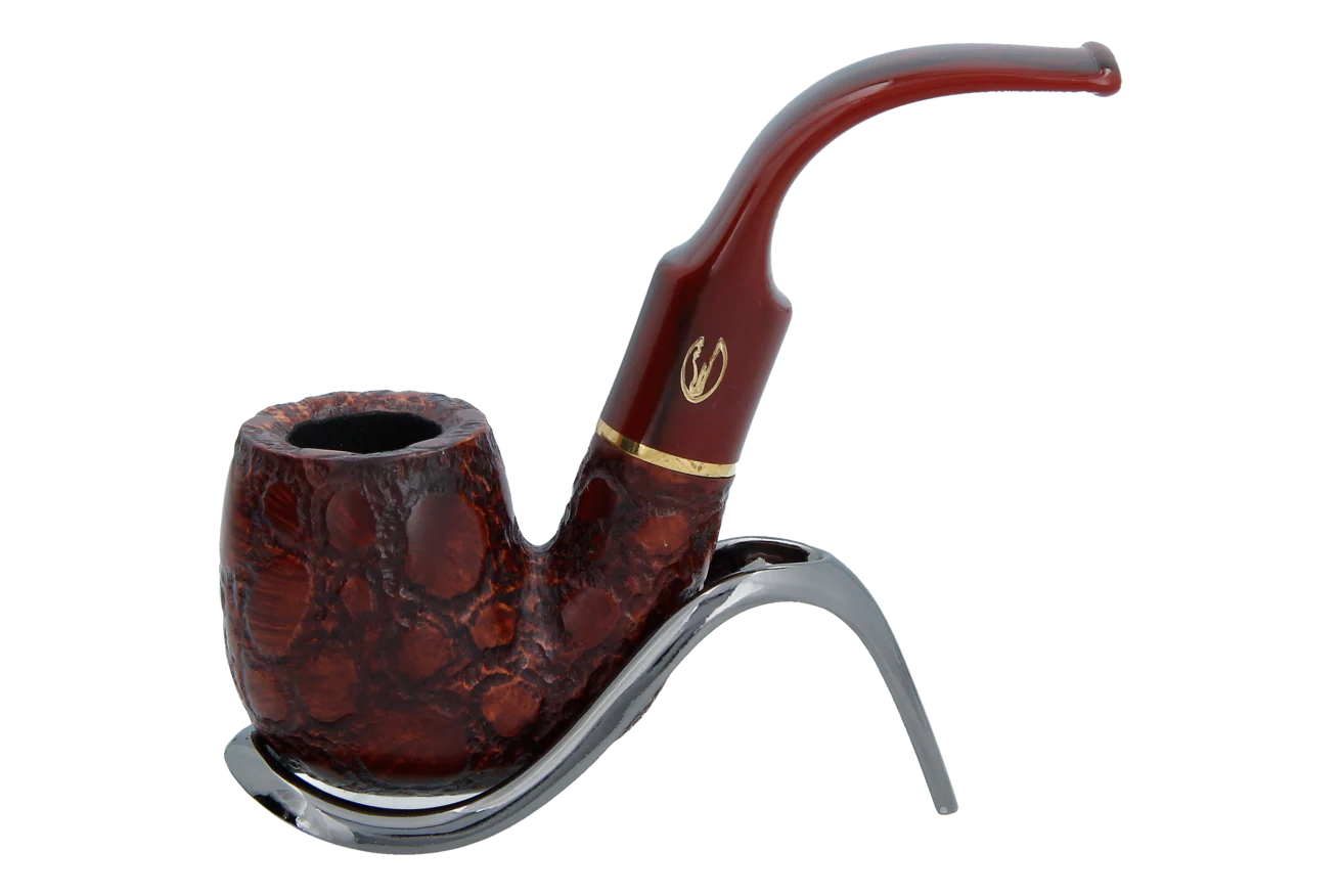 Savinelli Alligator Brown 614 - 6mm Briar Pipe