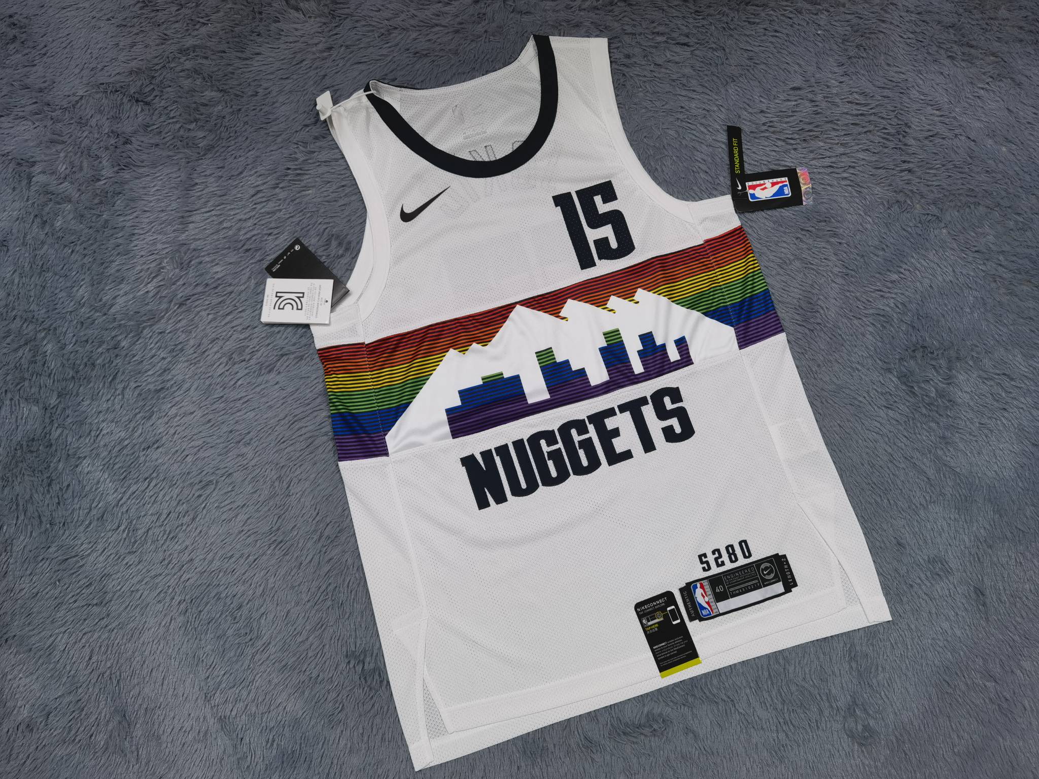 Custom Denver Nuggets City Edition  Jersey