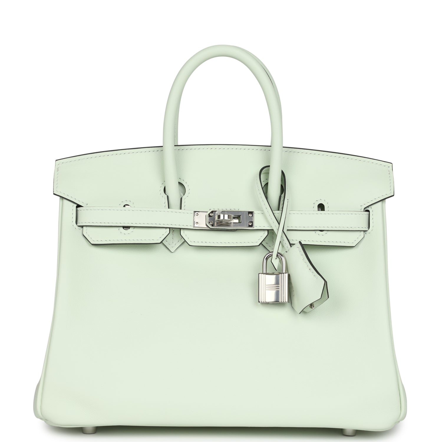 Birkin 25 Vert Fizz Swift Palladium Hardware