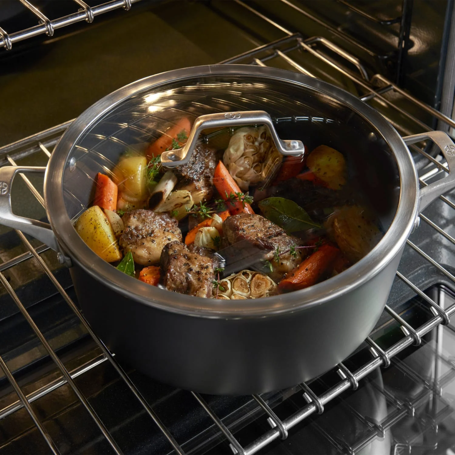 Calphalon Premier Hard-Anodized Nonstick 8.5-Quart Dutch Oven with Lid
