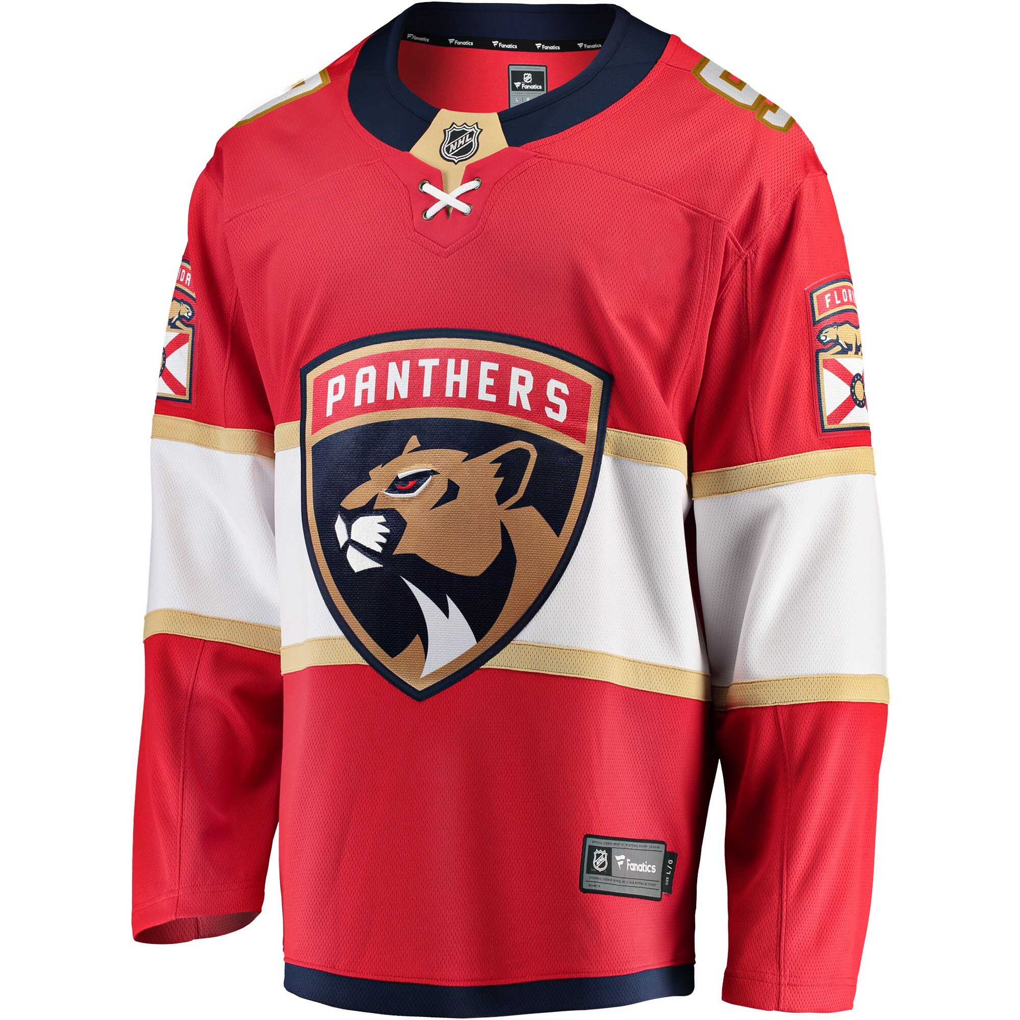 Sam Bennett Florida Panthers Fanatics Home Breakaway Replica Jersey – Red
