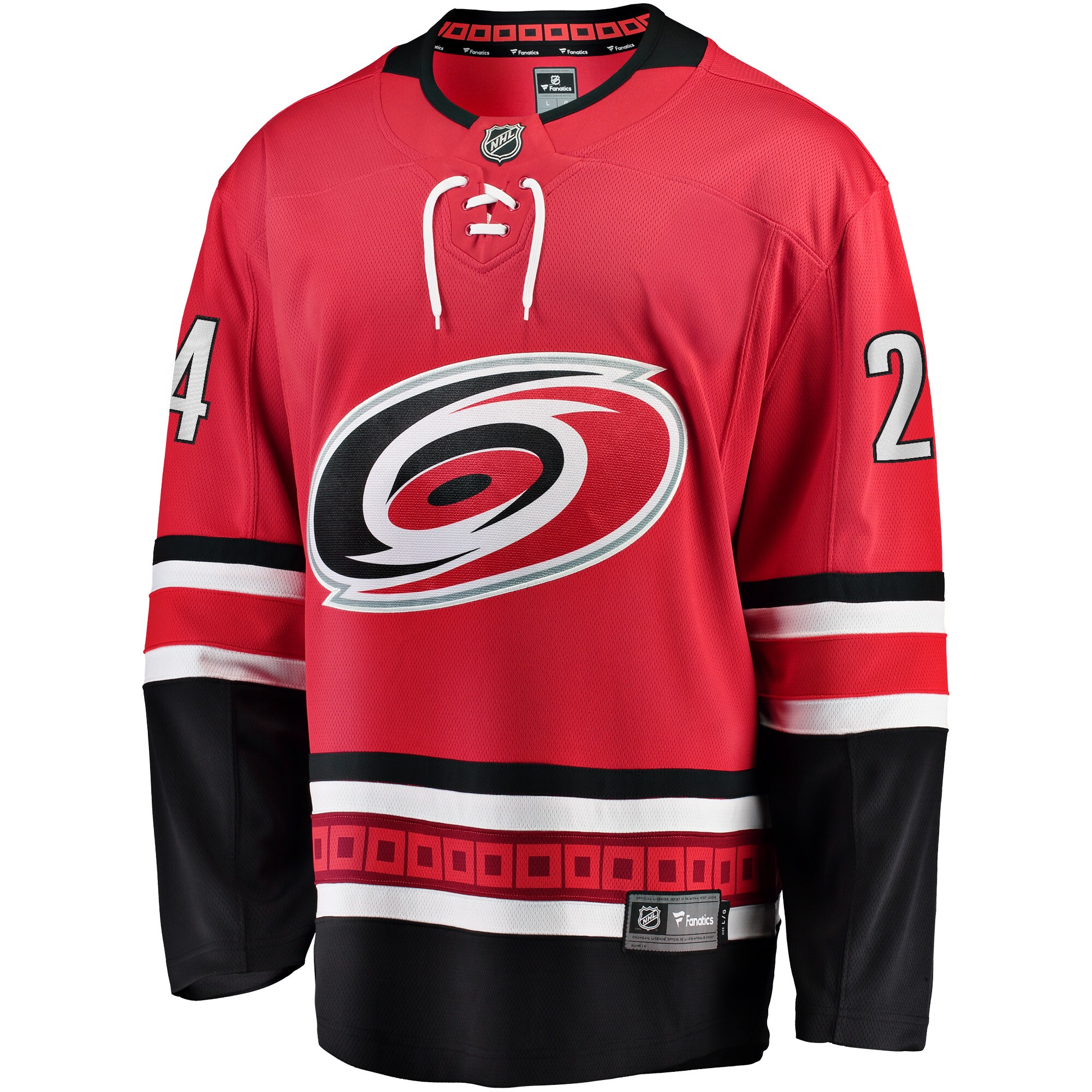 Seth Jarvis Carolina Hurricanes Fanatics Alternate Breakaway   Jersey – Red