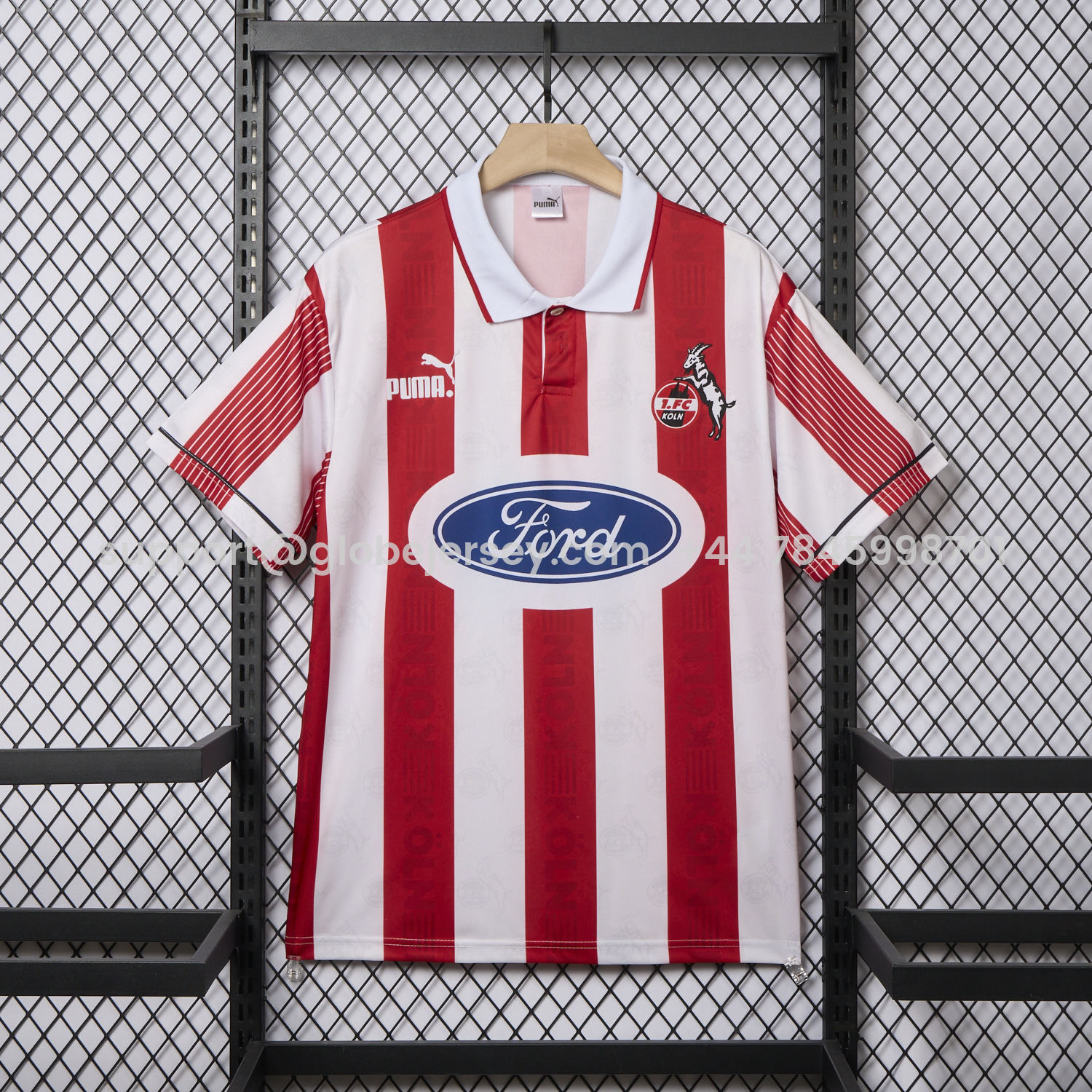 Retro 1. FC Köln 1995-96 Home Jersey