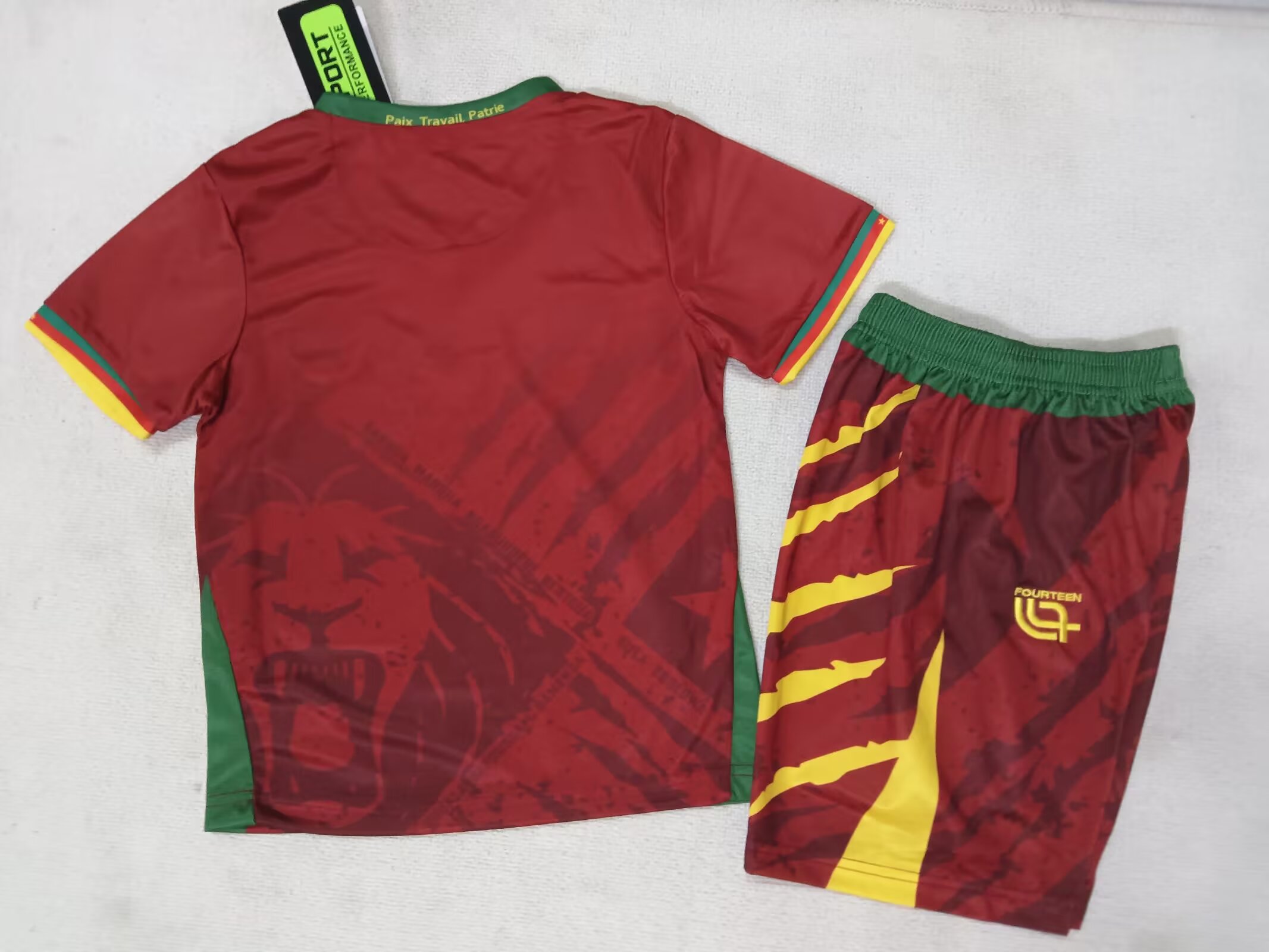 25-26 Cameroon Away Shirt - Kids