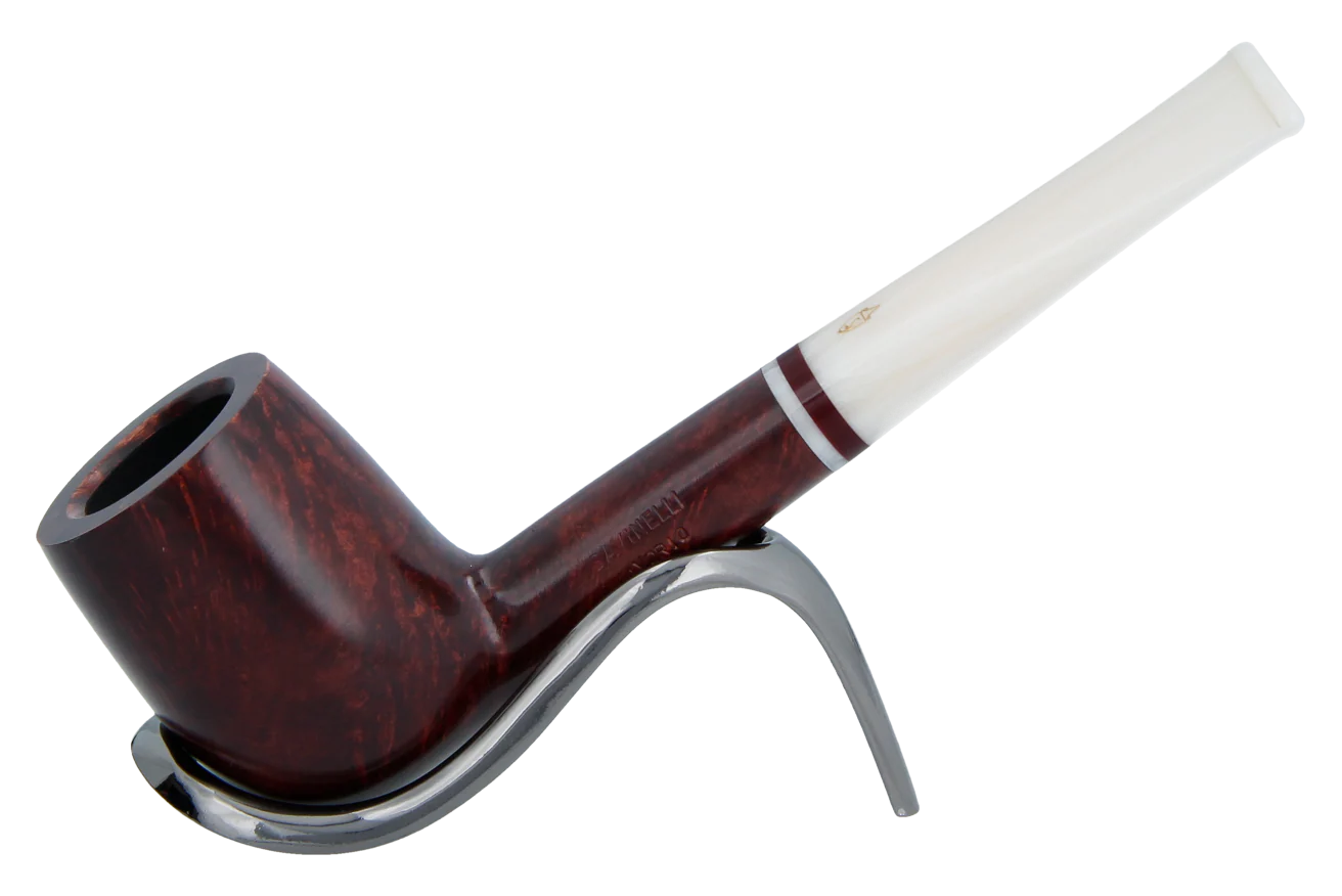 Savinelli Avorio Smooth Burgundy 111 - 6mm Briar Pipe