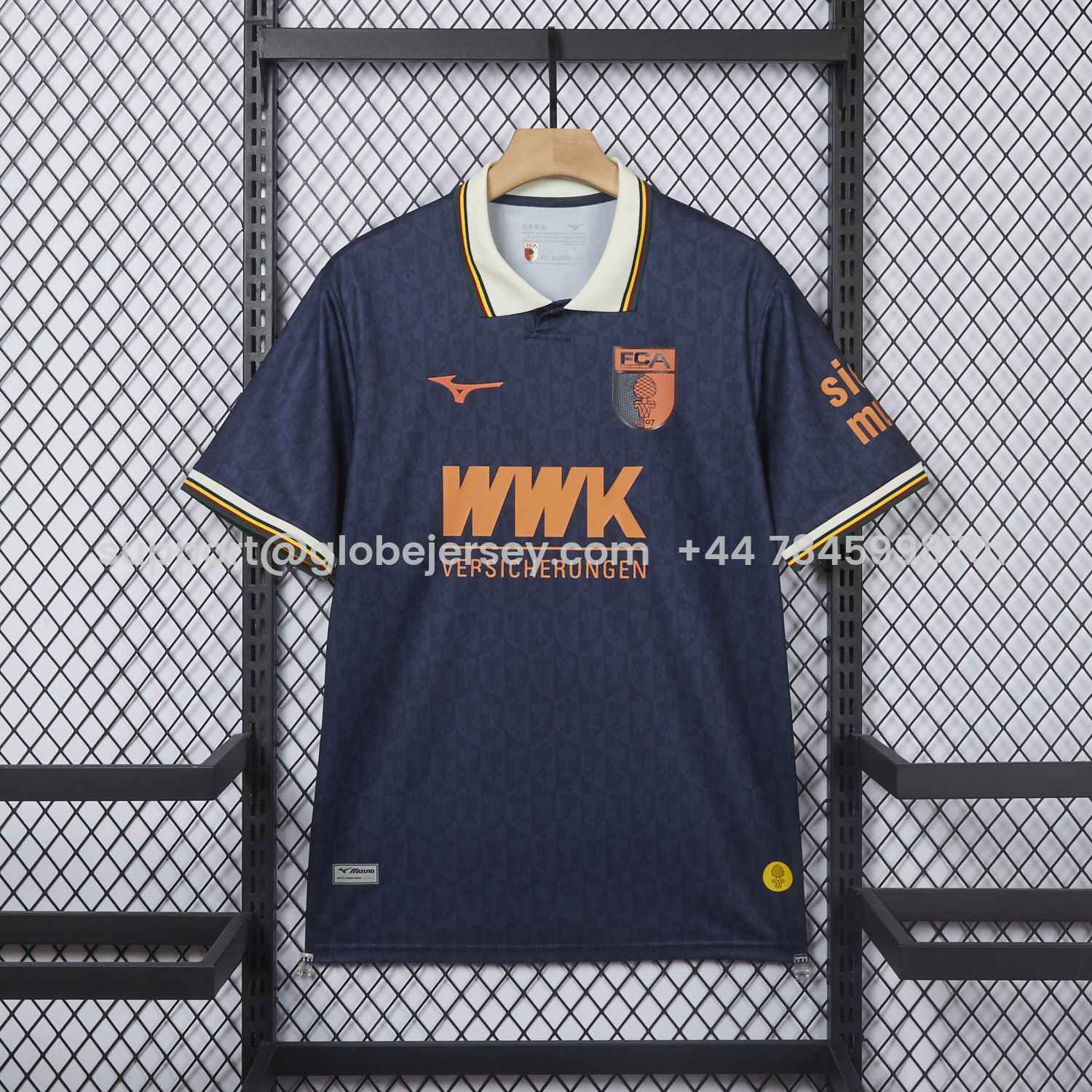 Augsburg 25-26 Blue Goalkeeper Jersey - Fans Version