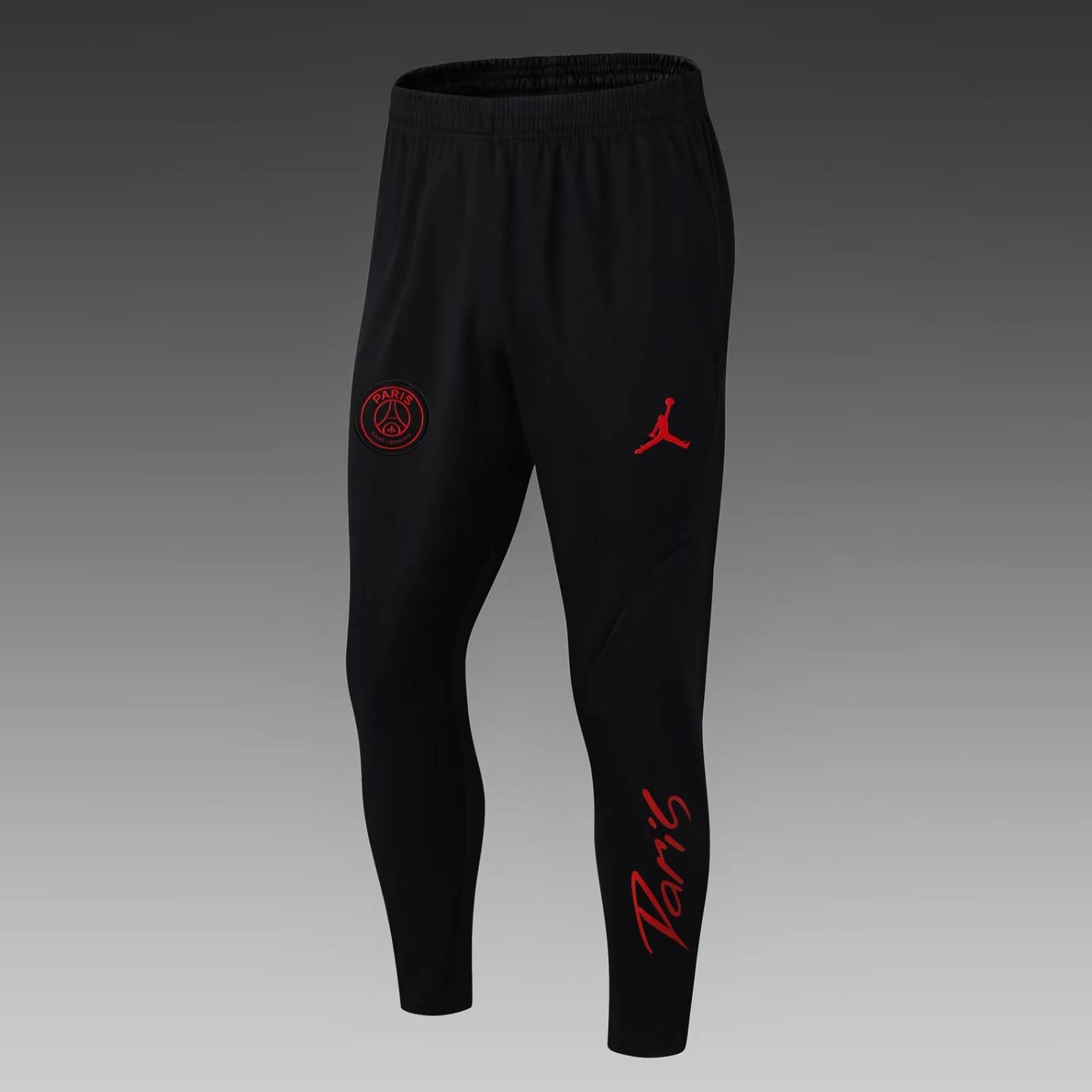 2022/2023 Psg Paris Saint-Germain Half-Pull Training Suit Black-Blue Sleeve