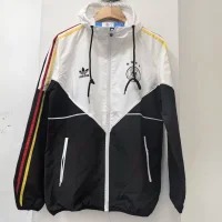 2024/2025 Dortmund White-Black Windbreaker Soccer Jersey 1:1 Thai Quality