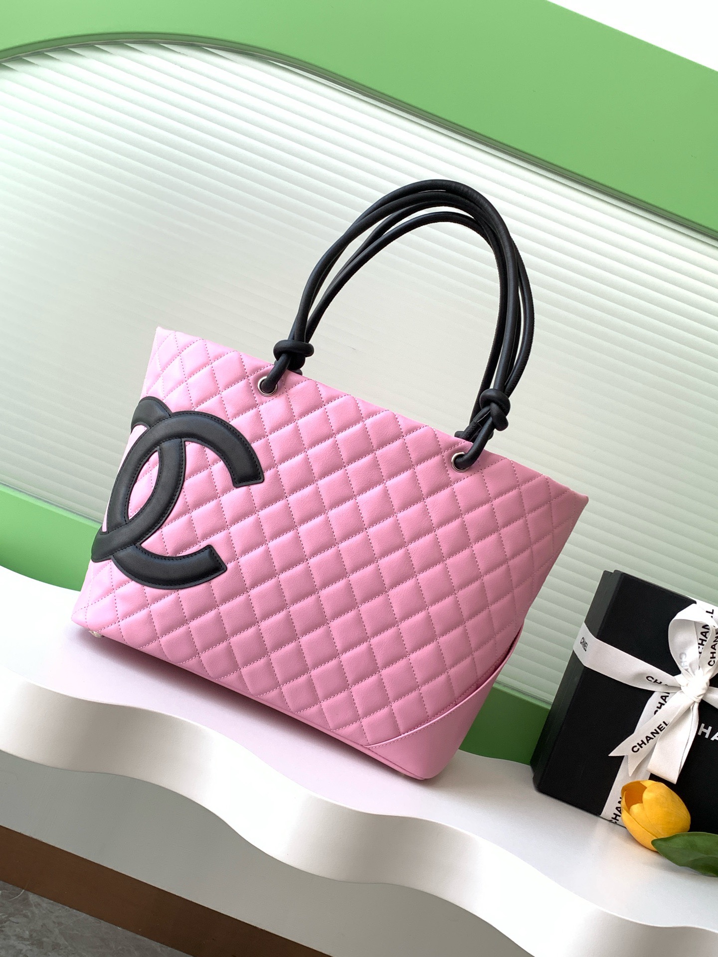 Chanel Cambon Line Matelassé Tote Hand Bag - 10A Mirror Version