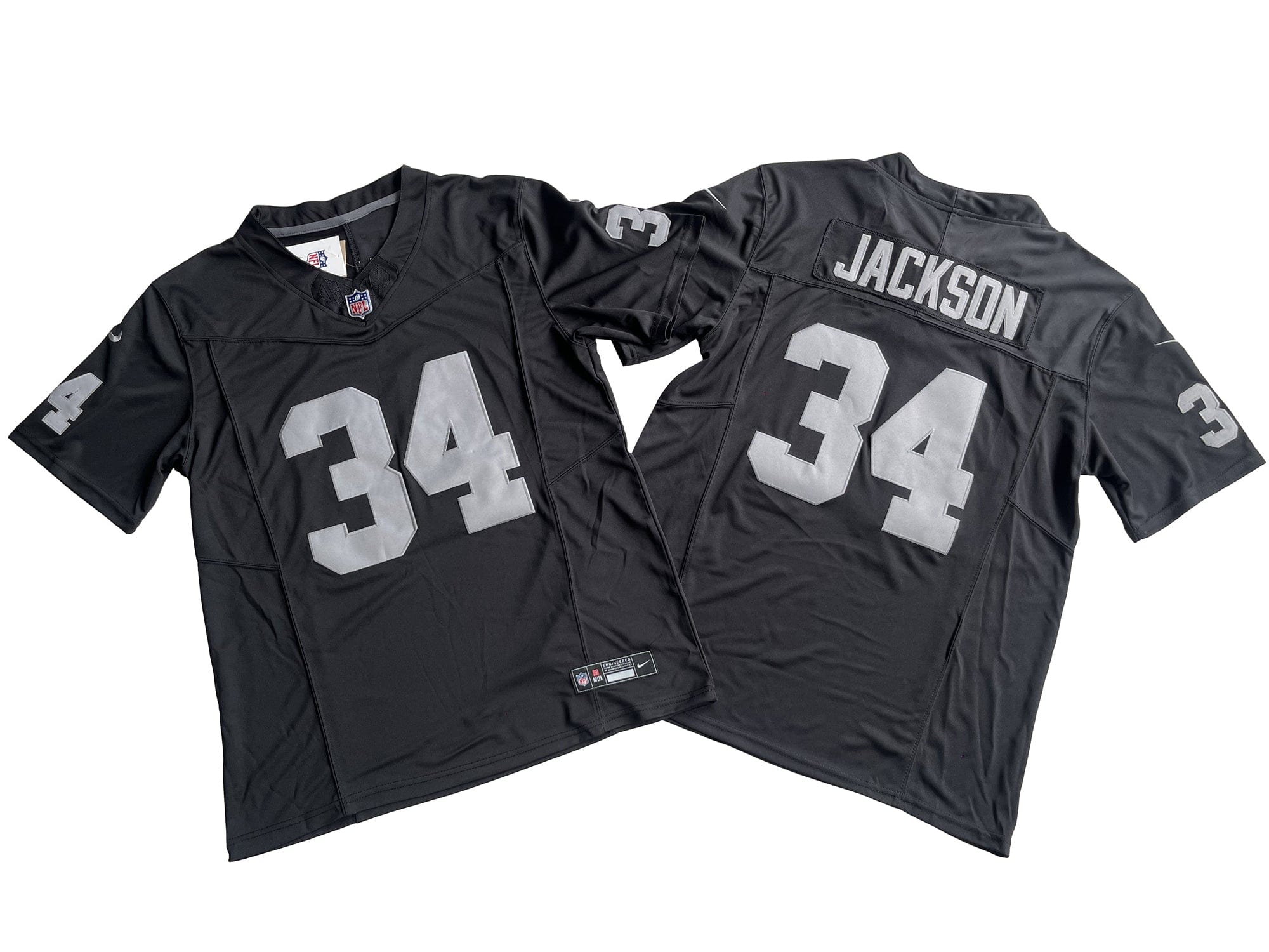 Las Vegas Raiders 34# Bo Jackson Nike Vapor F.U.S.E. Limited Jersey