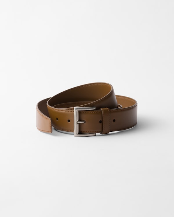 Leather belt