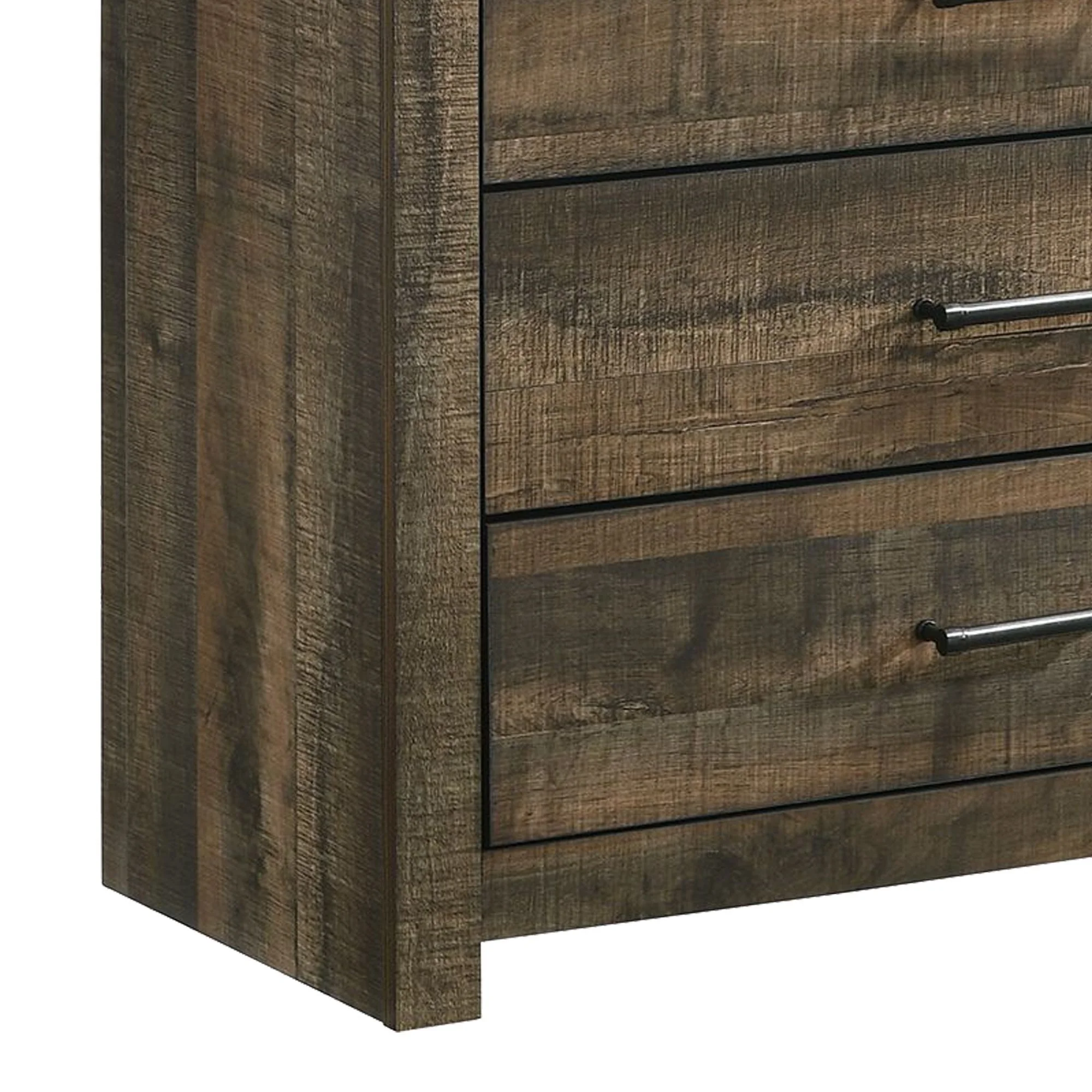 Beckett Queen Bookcase Panel 6PC Bedroom Set with Bluetooth