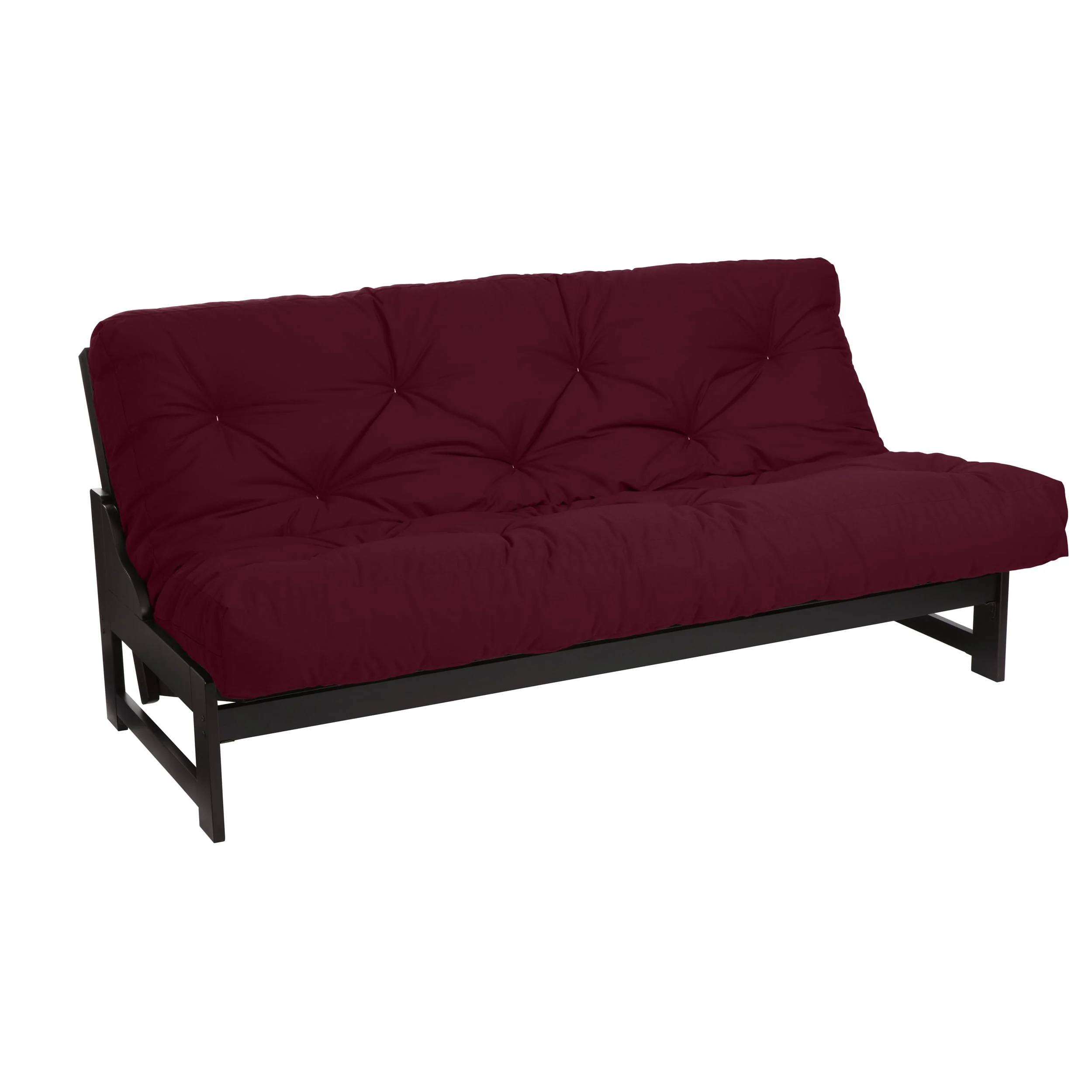 Sorra Home - 6 inch Reversible Tufted Futon Mattress, Full Size