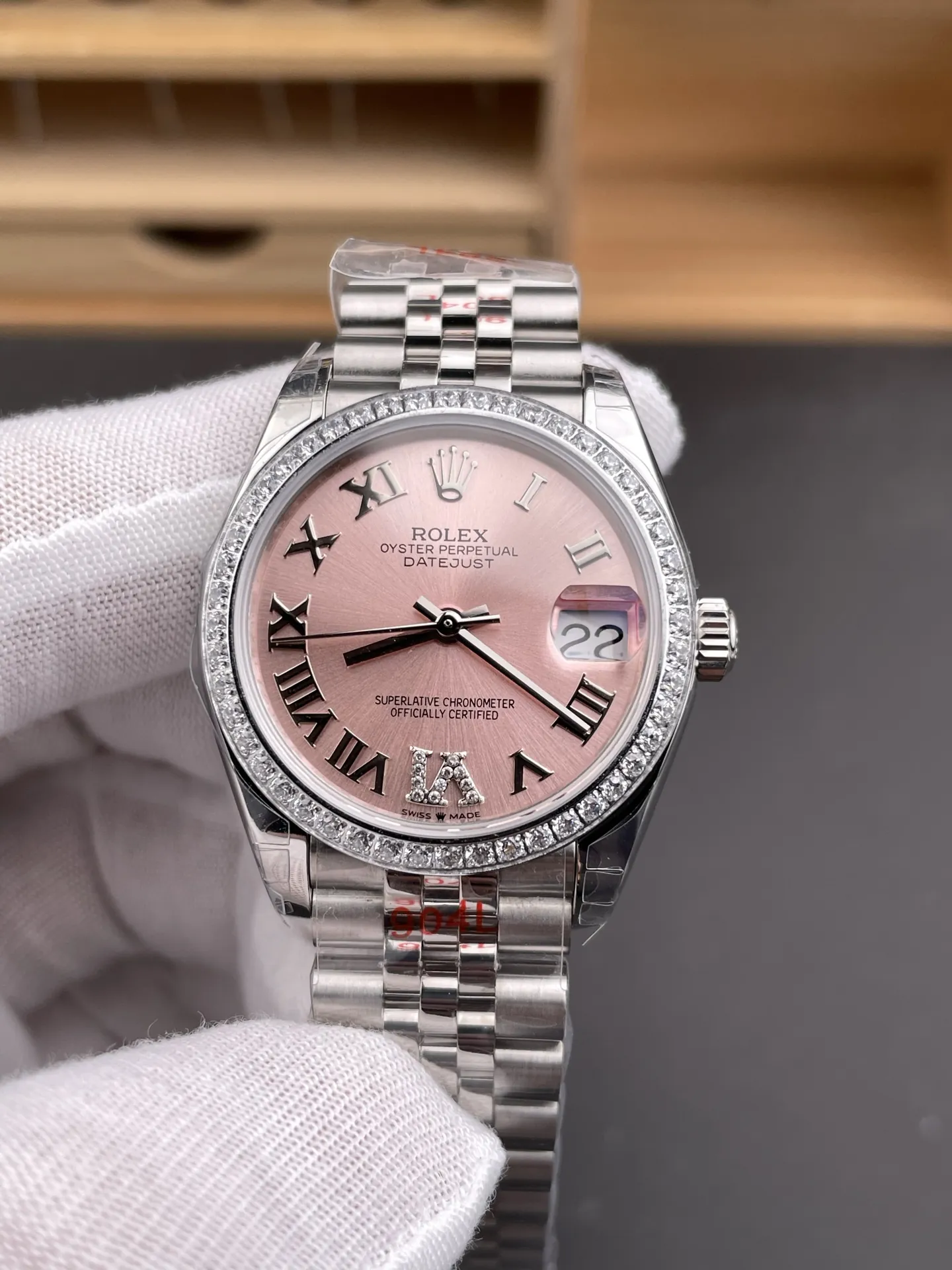 Rolex Datejust Diamond Bezel Ladies 31mm