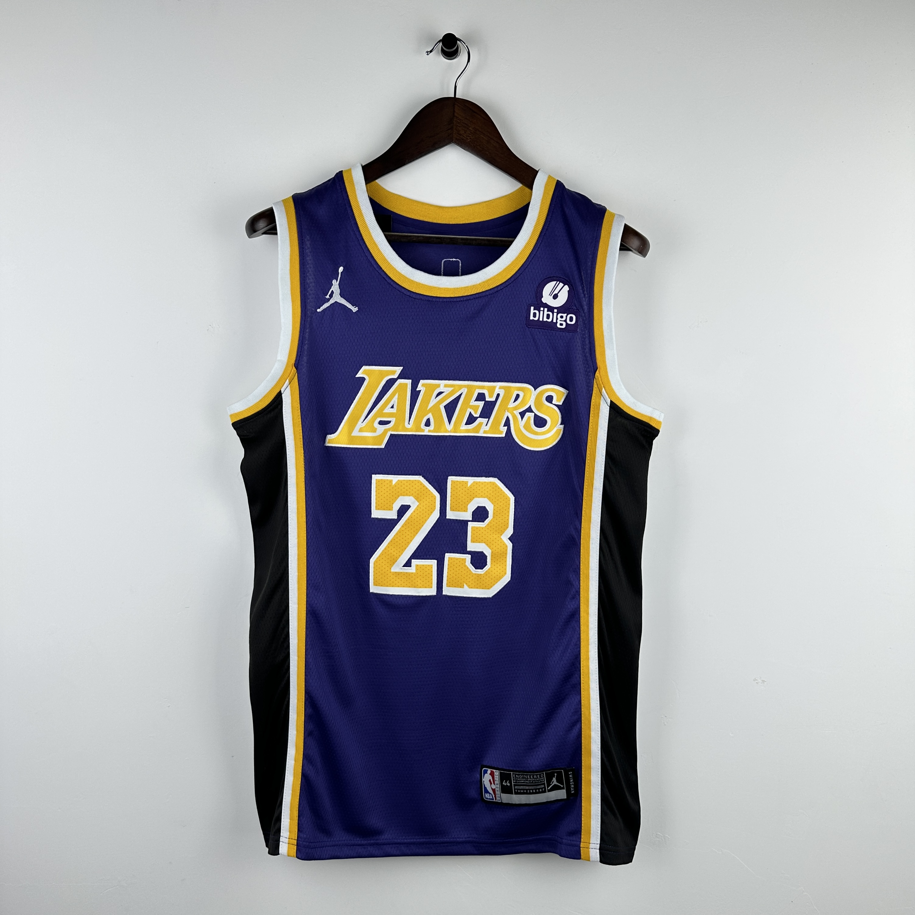 Embroidered Lakers Jumpman No. 23 James