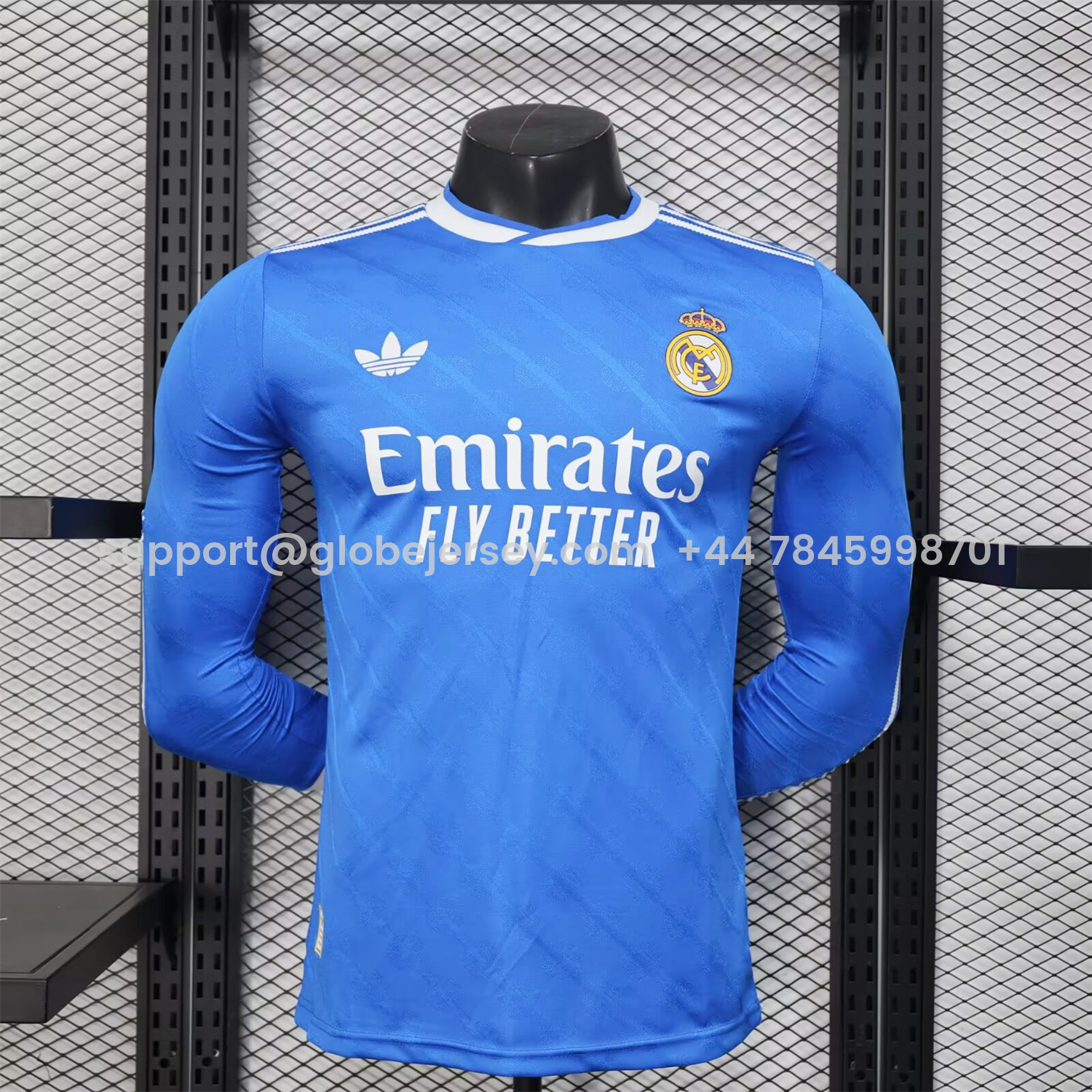Real Madrid 25-26 Third Long Sleeves Jersey - Player Version