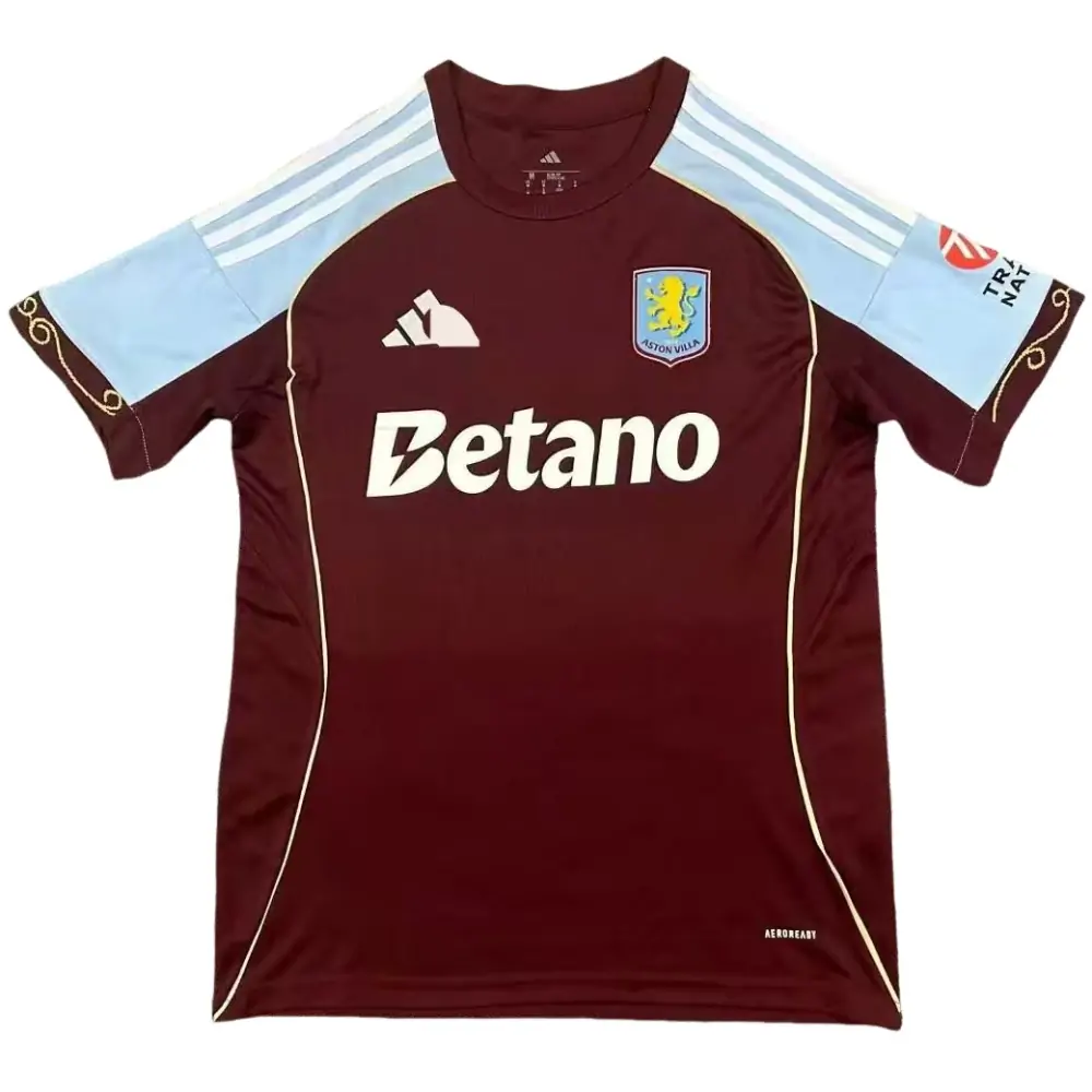 2025-26 Season - Aston Villa Home - Jersey - Fan Edition