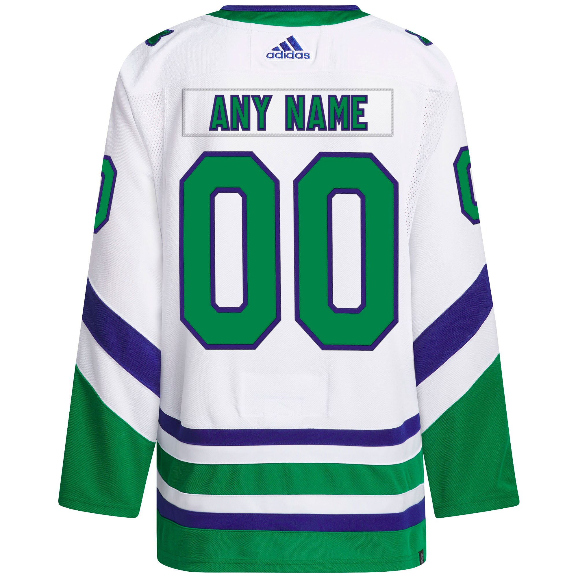 Carolina Hurricanes     Primegreen  Custom Jersey – White