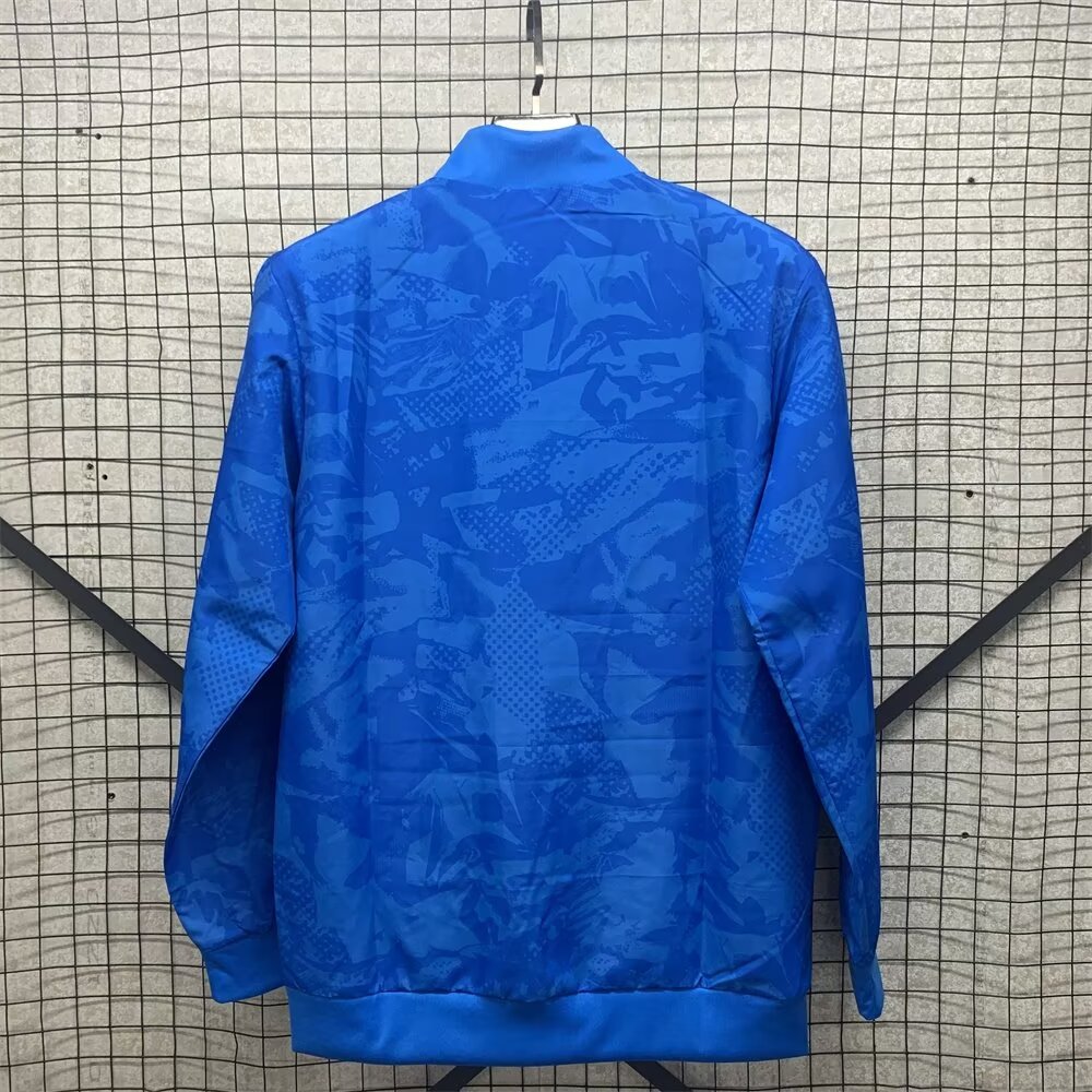 2024/2025 Barcelona Windbreaker Blue Jersey 1:1 Thai Quality