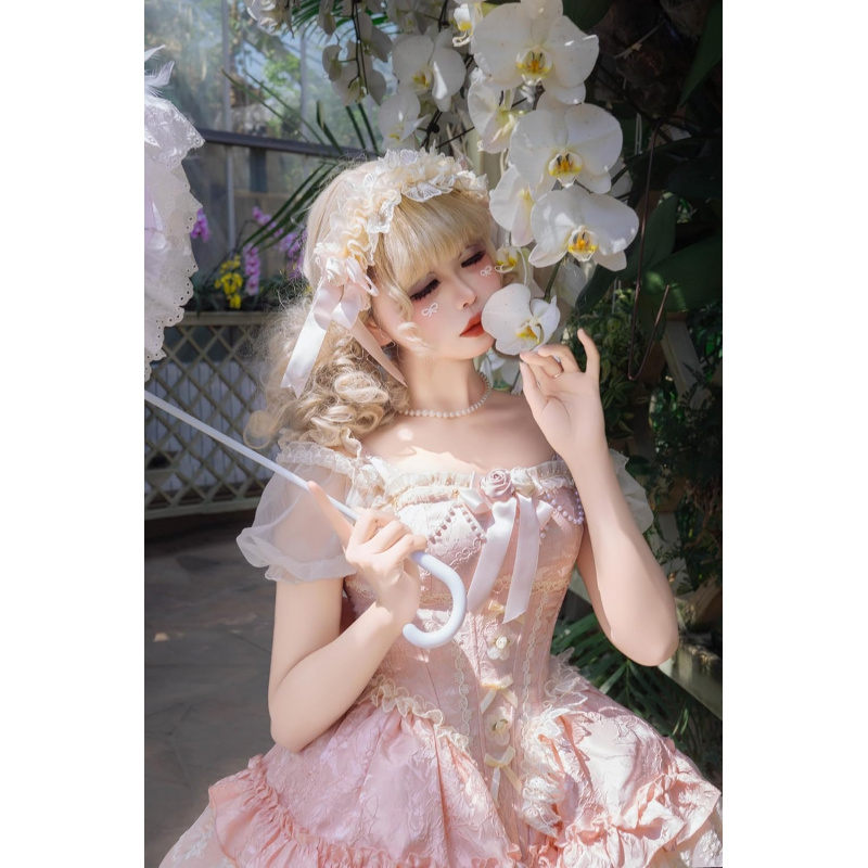 Sweet Lolita Princess Dress Ruffled Tea Party