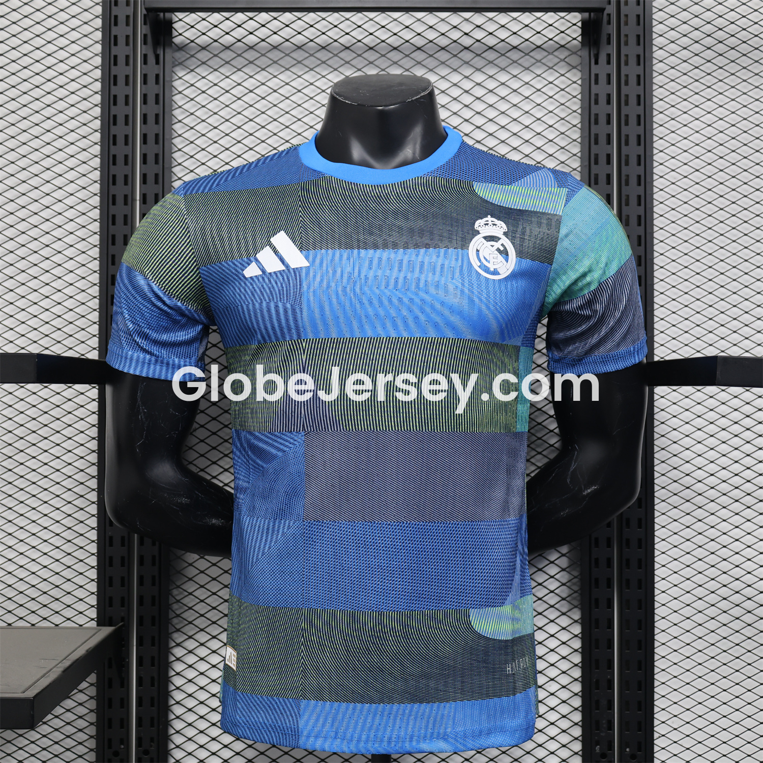 Real Madrid 25-26 Blue Pre-Match Traning Jersey - Player Version