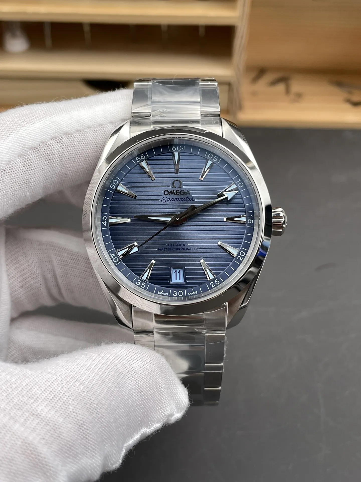 Omega Seamaster Ice Blue 41mm
