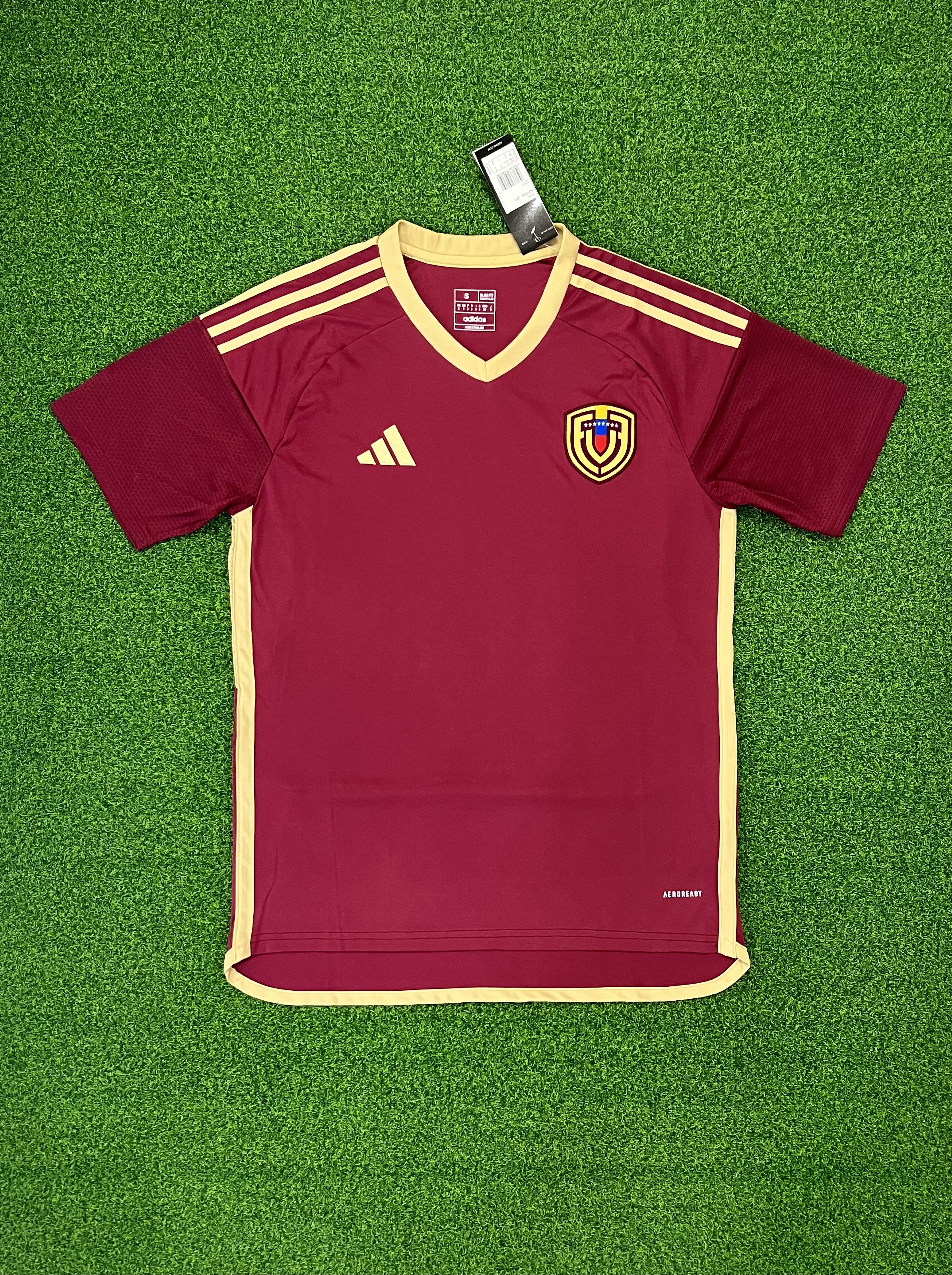 2425 Venezuela home  jersey...Player embroidery version