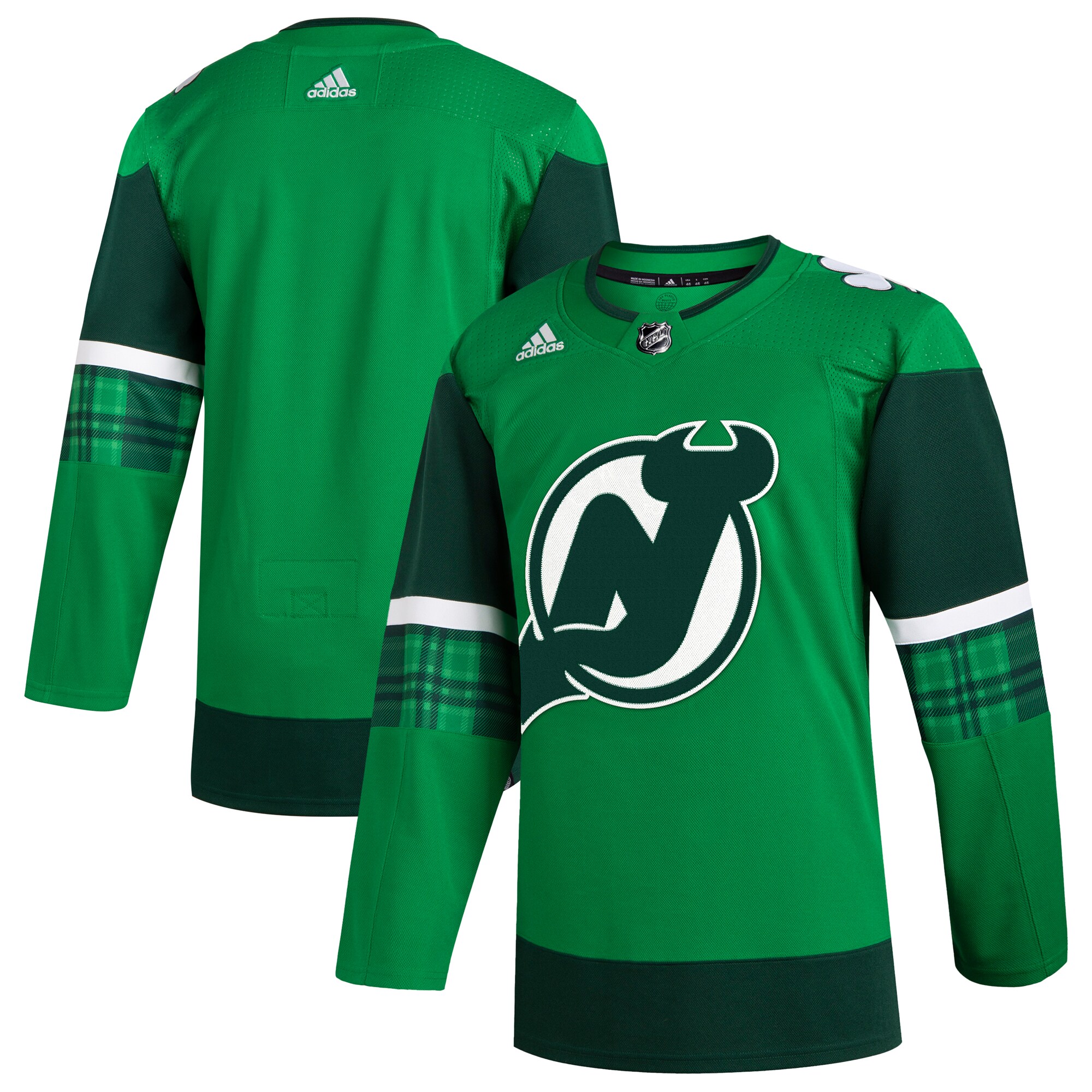 New Jersey Devils  2023 St. Patrick’s Day Primegreen  Jersey – Kelly Green