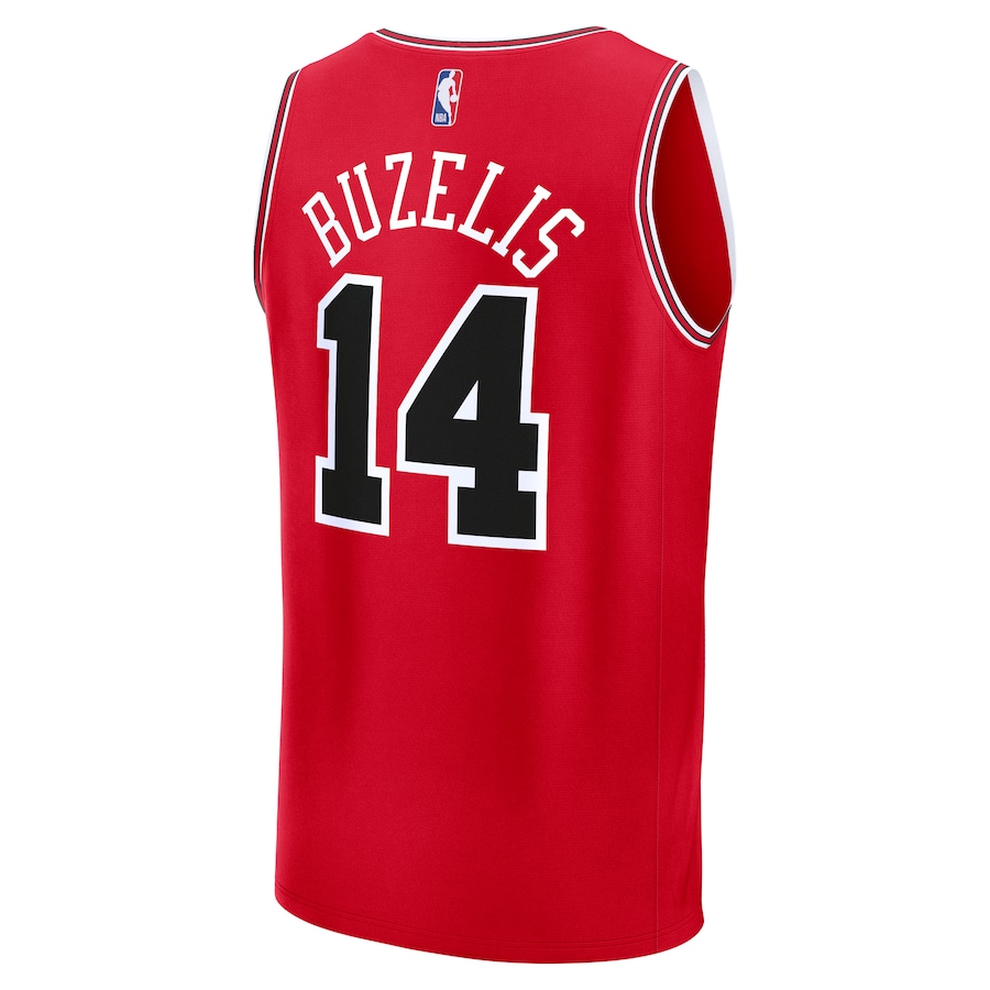 Youth Chicago Bulls Matas Buzelis Fanatics Red Fast Break Replica  Jersey - Icon Edition