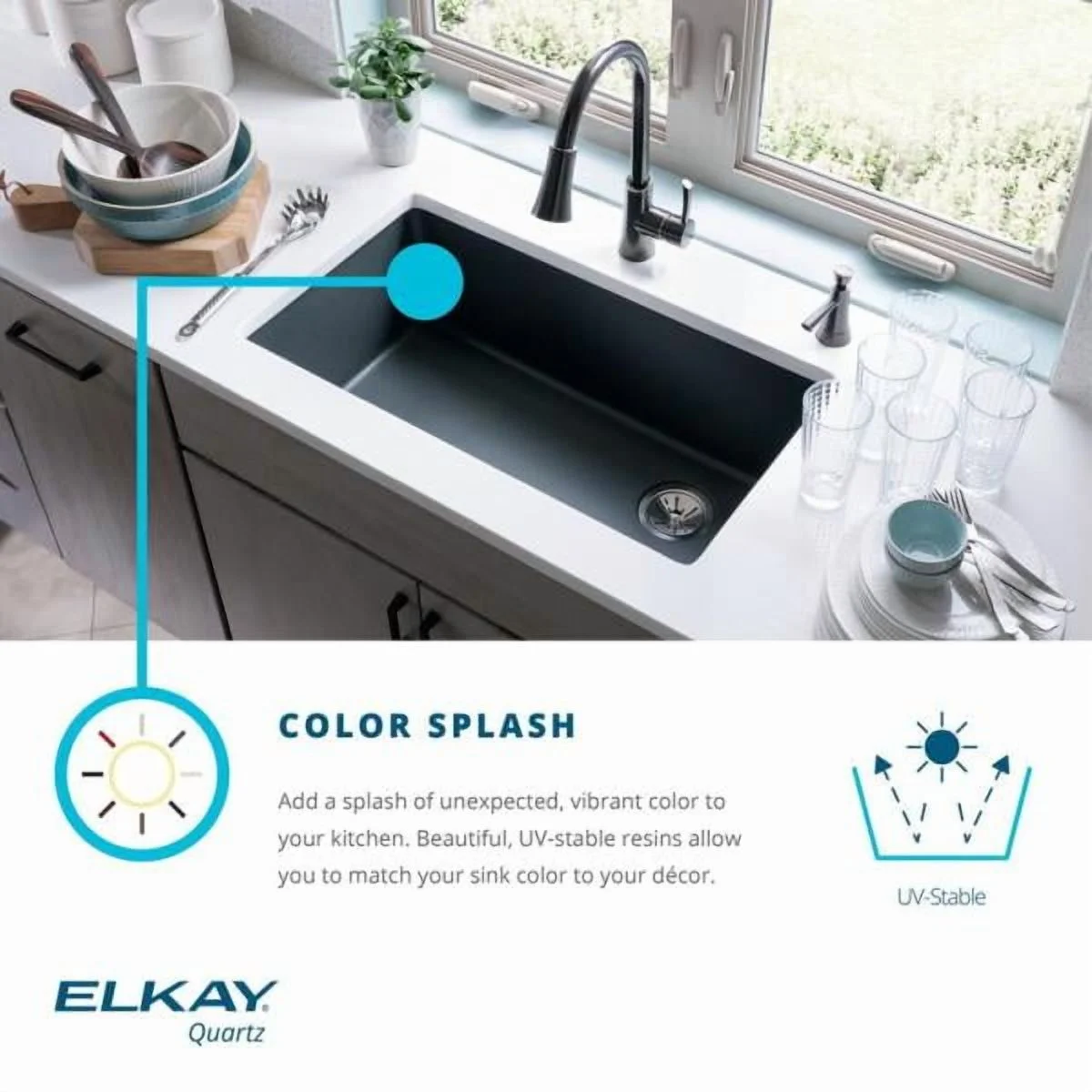 Elkay Quartz Classic 24-5/8