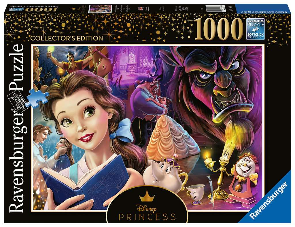 Disney Princess Heroines No.2: Beauty & The Beast – 1000 Piece Jigsaw Puzzle (Ravensburger)