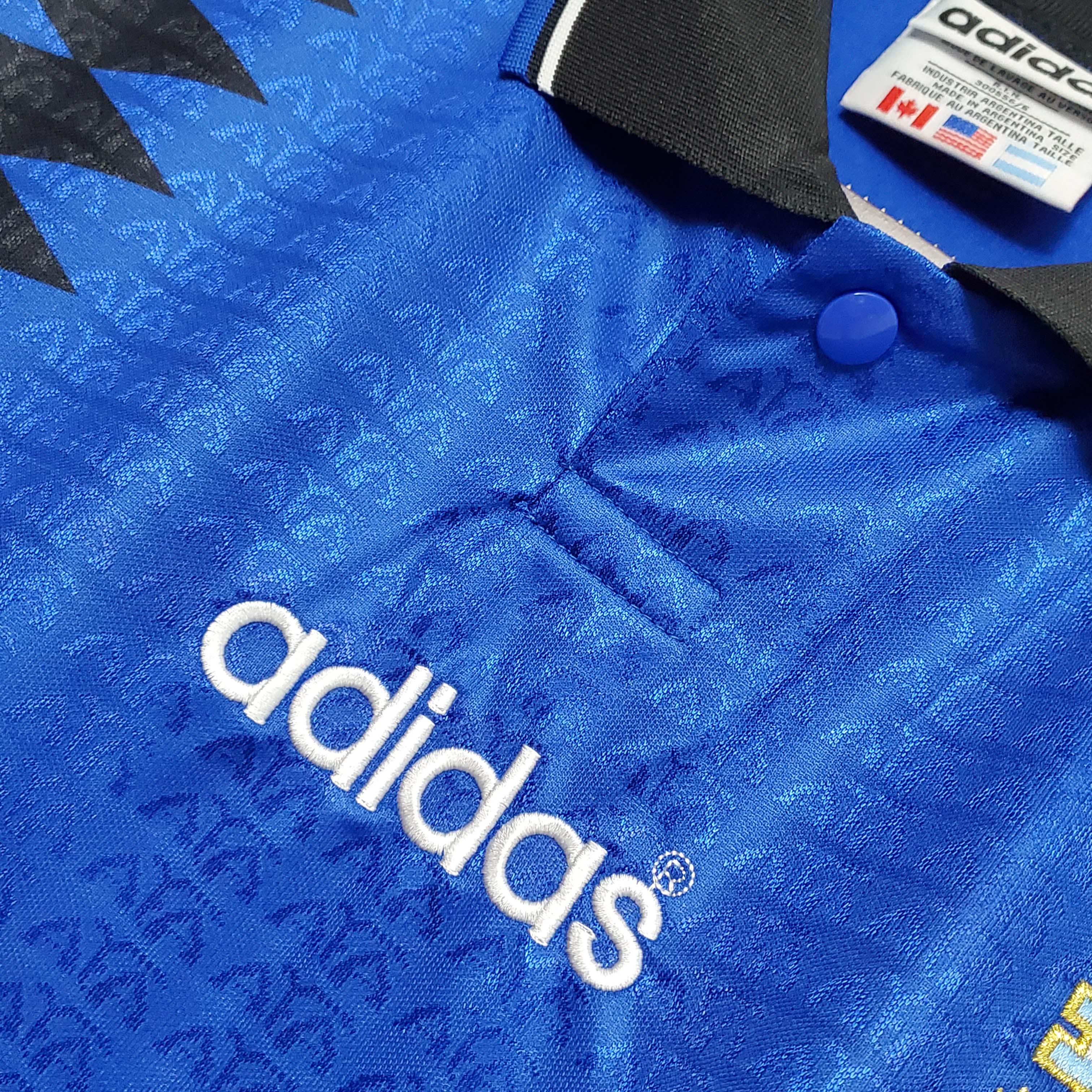 1994 Argentina Away Retro Jersey 1:1 Thai Quality-Fans Edition
