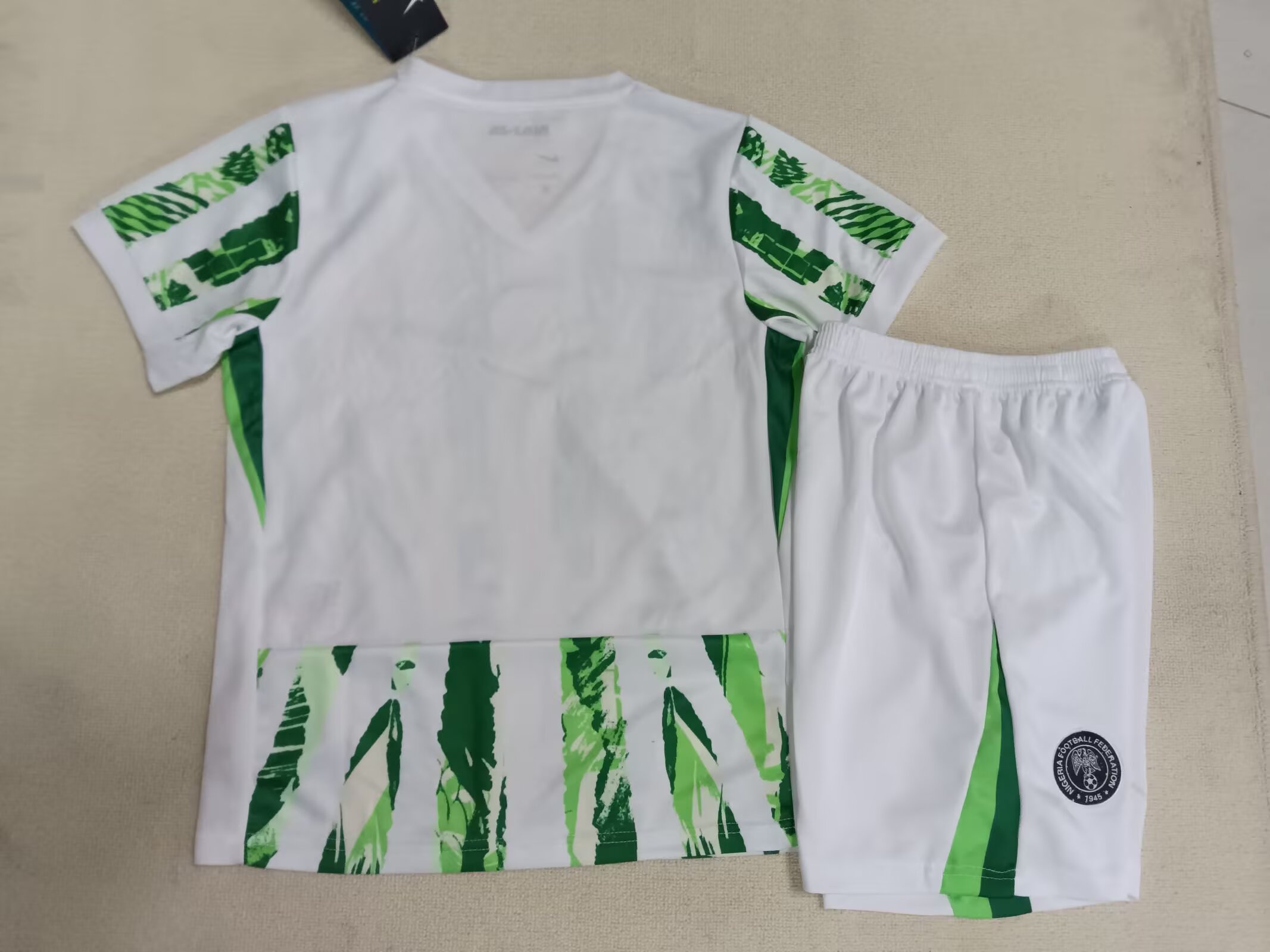25-26 Nigeria home jersey-children's suit
