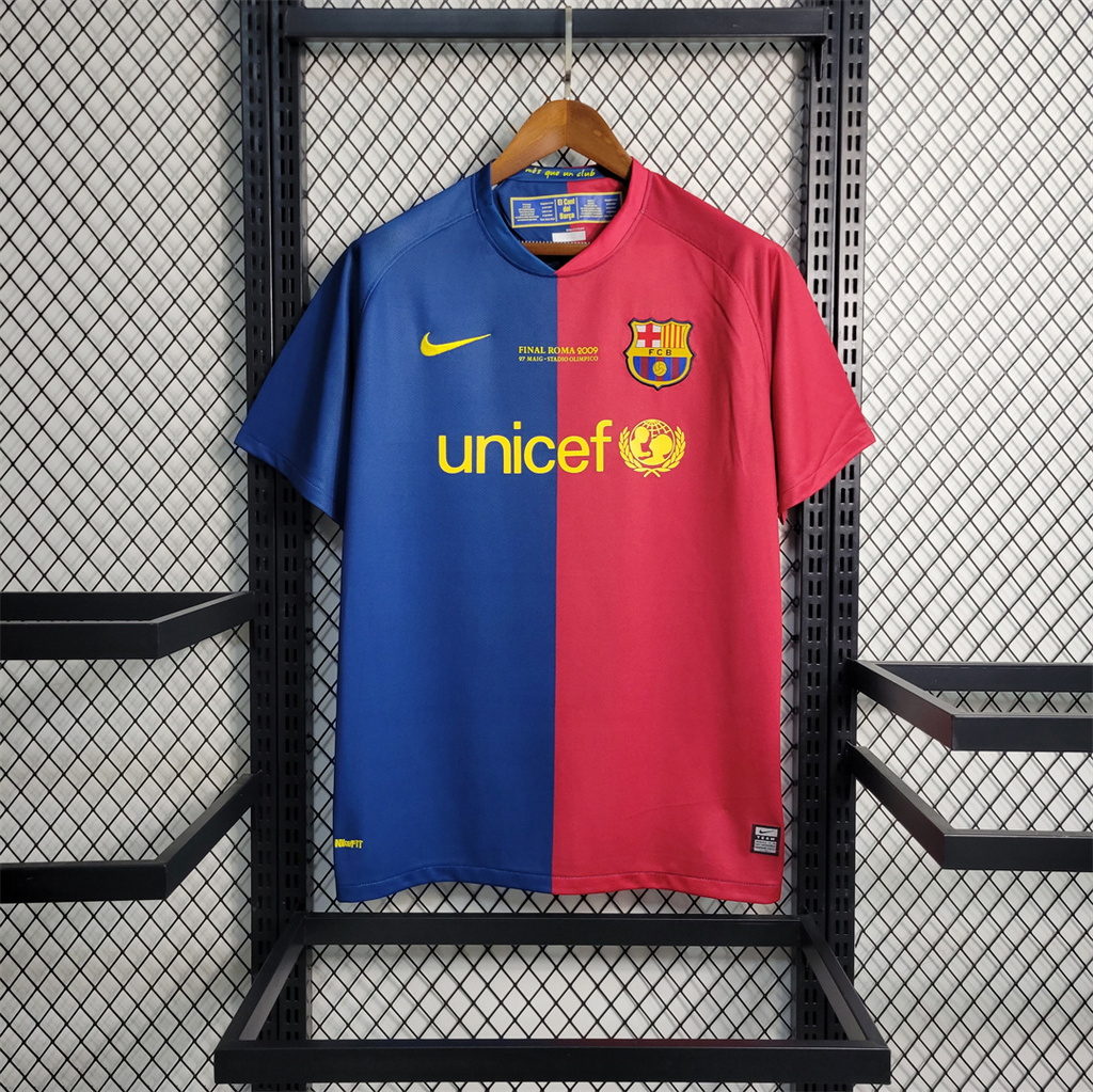 Retro Barcelona 08-09 Home Stadium Jersey