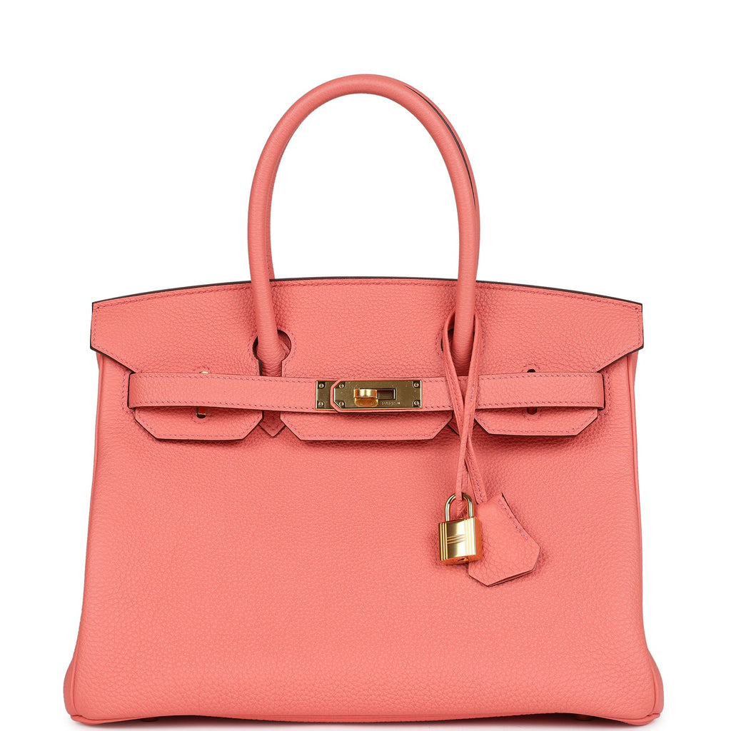 Special Order (HSS) Birkin 30 Rose Candy Togo Gold Hardware