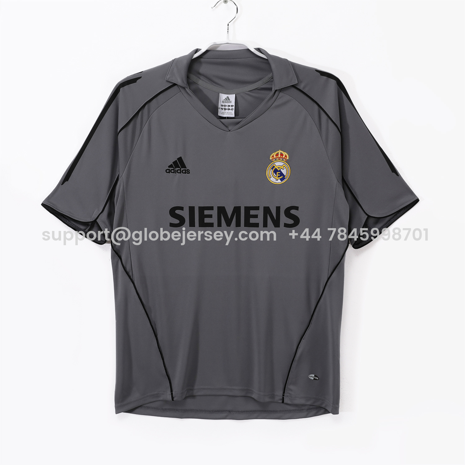 Retro Real Madrid 04-05 Third Grey Jersey