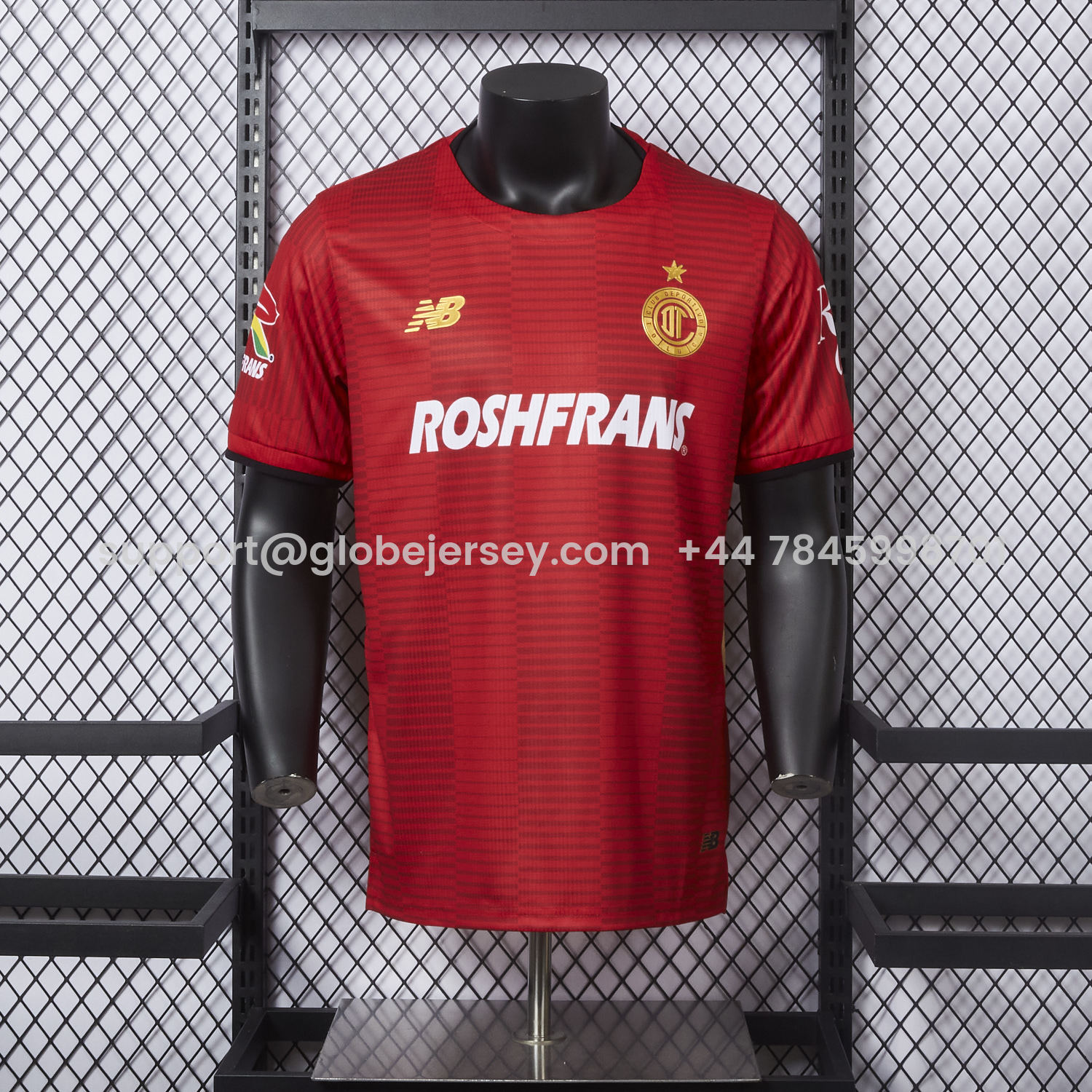 Toluca 25-26 Home Jersey - Player Version