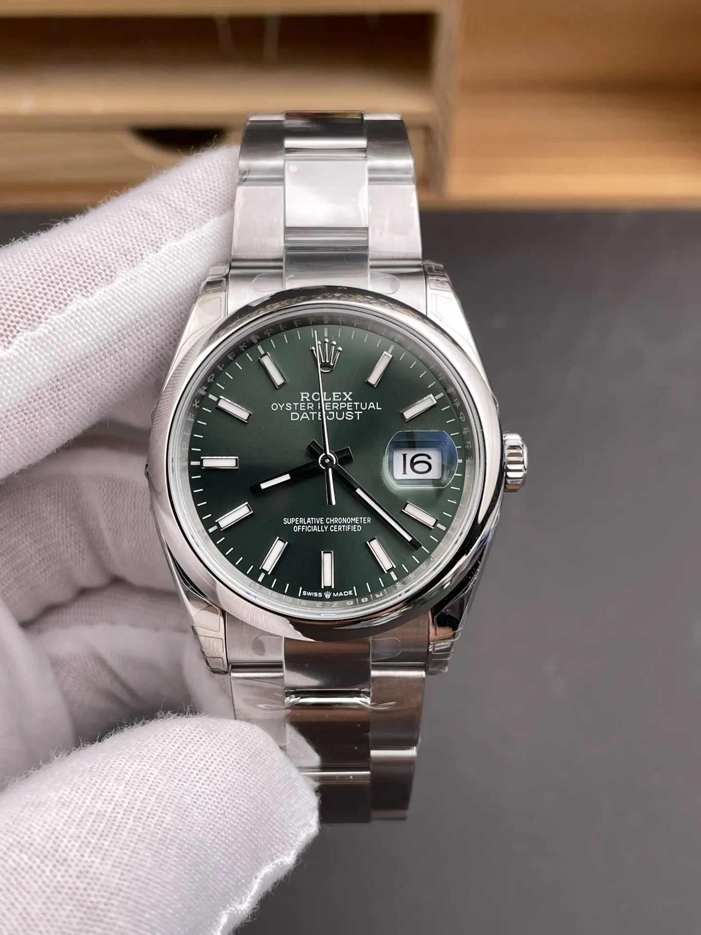 Rolex Datejust Mint Green 36mm