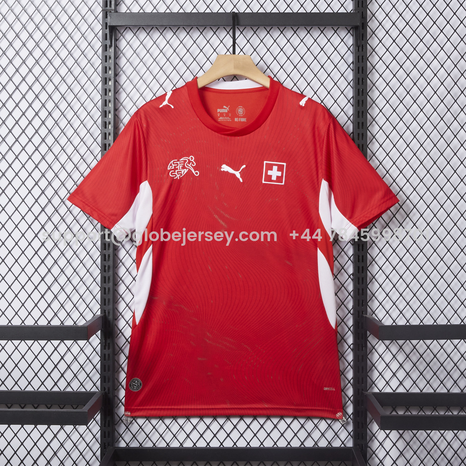 Switzerland 2026 Home Red Jersey - Fans Version