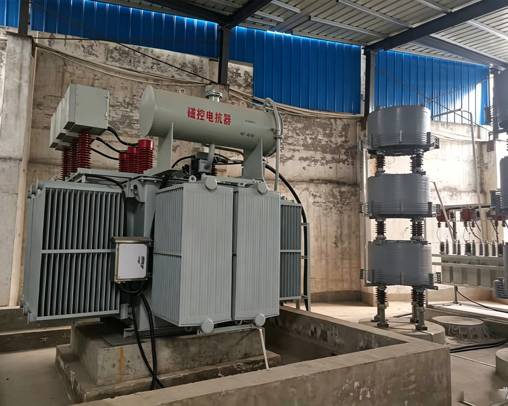 What is the function of a magnetically controlled reactor?