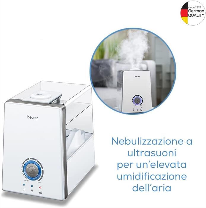 BEURER - Umidificatore LB 88 DUAL-Bianco