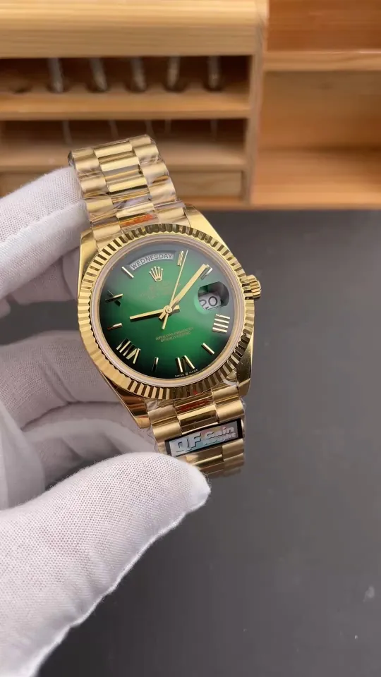 Rolex Day-Date Smoked Green 40mm