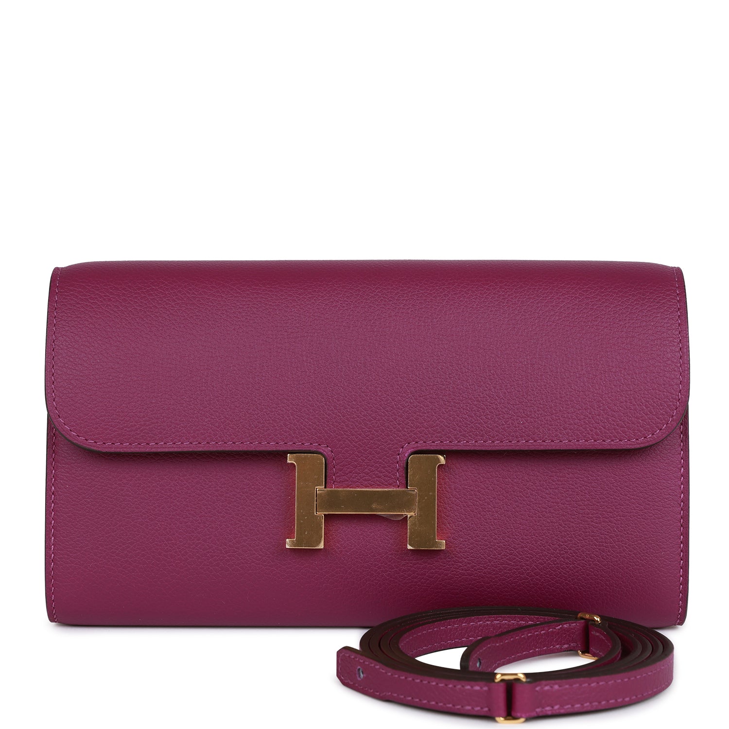 Constance Wallet To Go Anemone Evercolor Gold Hardware