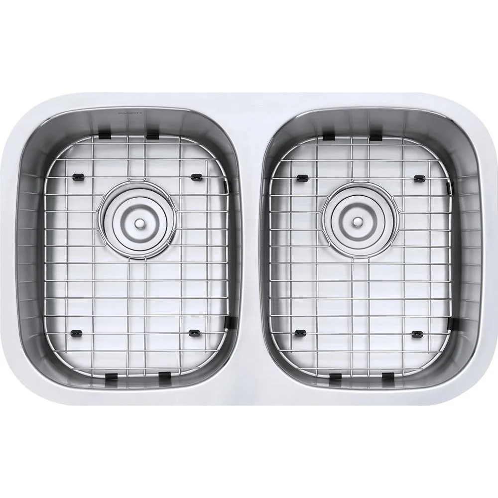 Ruvati 29-inch Undermount 50/50 Double Bowl 16 Gauge Kitchen Sink