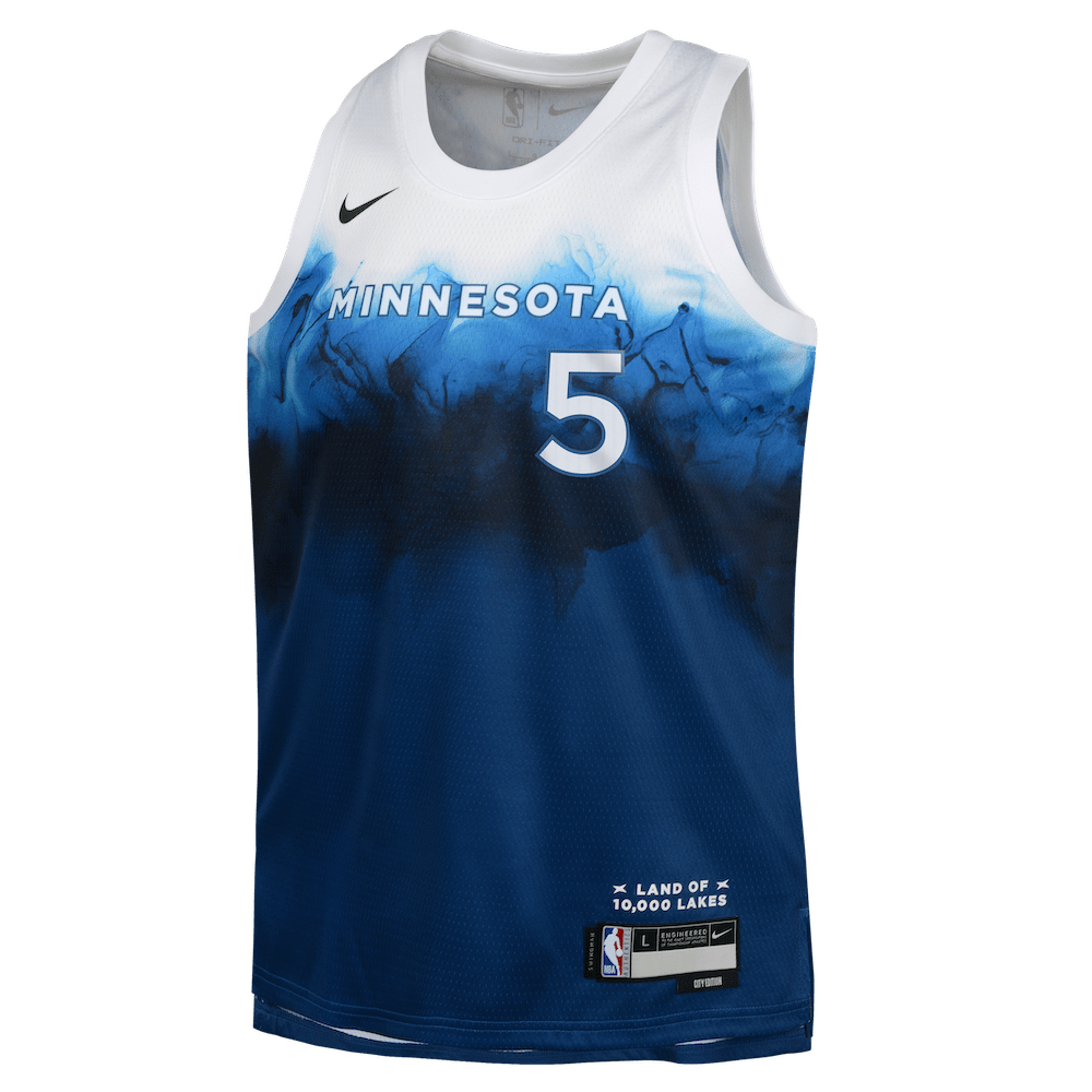 Anthony Edwards Minnesota Timberwolves 2024 City Edition Youth NBA Swingman Jersey